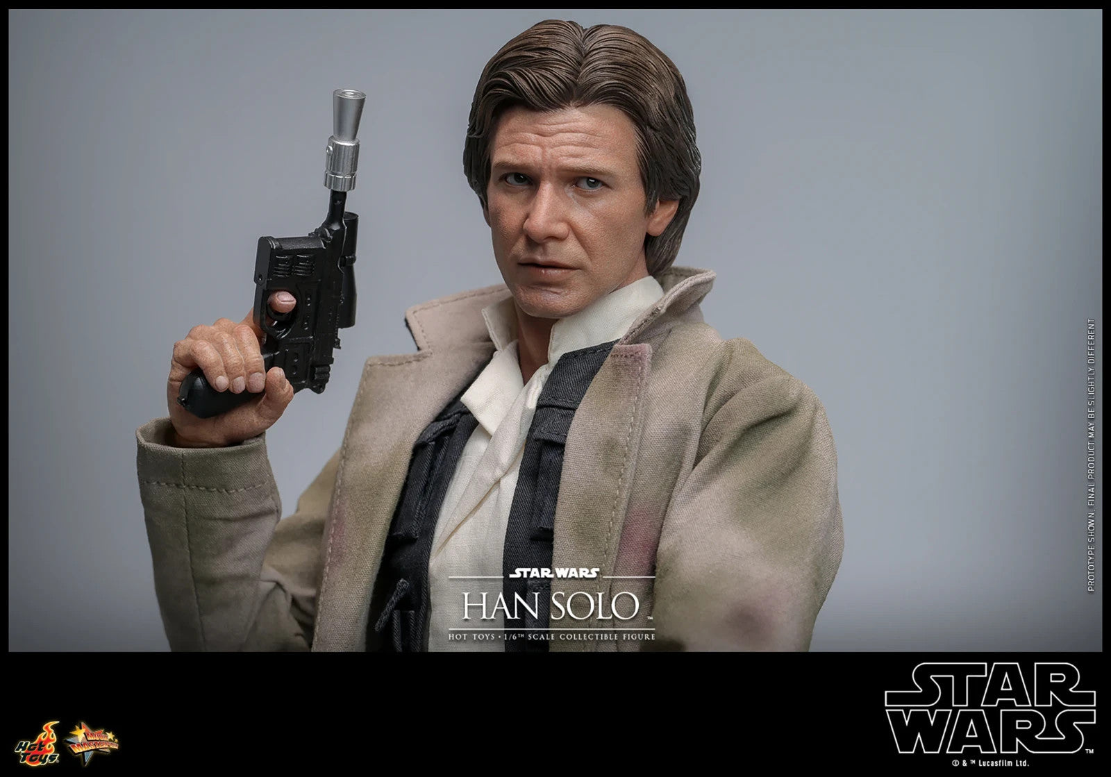 1:6 scale Hot Toys Star Wars Han Solo 12" Action Figure MM740