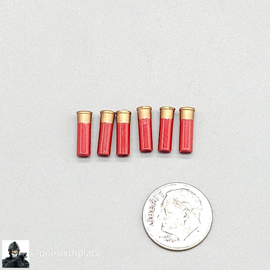 1:6 scale BBI GSG-9 Konrad Shotgun Shells (x6) for 12" Figures