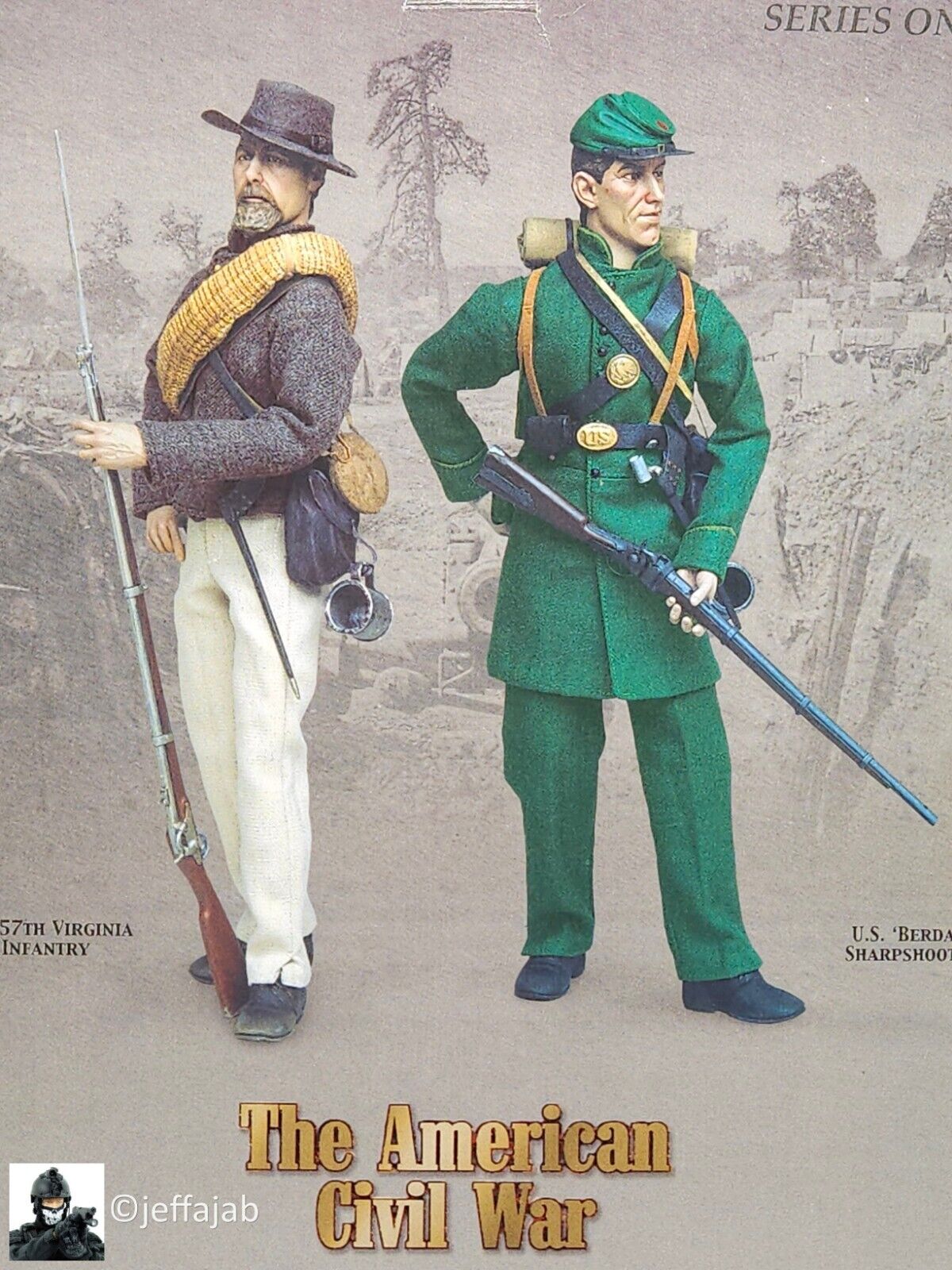 1:6 scale Sideshow Civil War Confederate Shell Jacket for 12" Figures