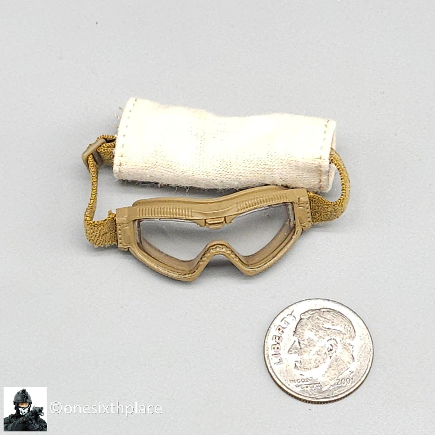 1:6 scale Easy & Simple Russian ALPHA Team Leader Goggles for 12" Figures