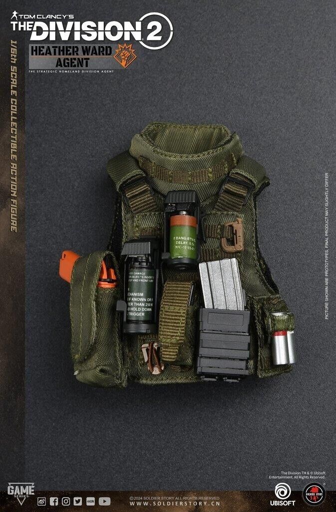 1:6 Soldier Story The Division 2 Agent Heather Ward Flare Gun Ammo Mag Pouch