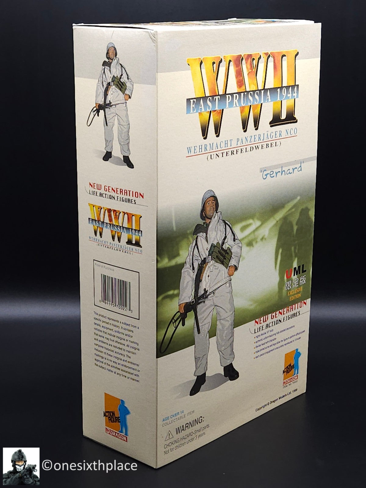 1:6 scale Dragon WWII German Wehrmacht Panzerjager NCO Gerhard UML 12" Figure