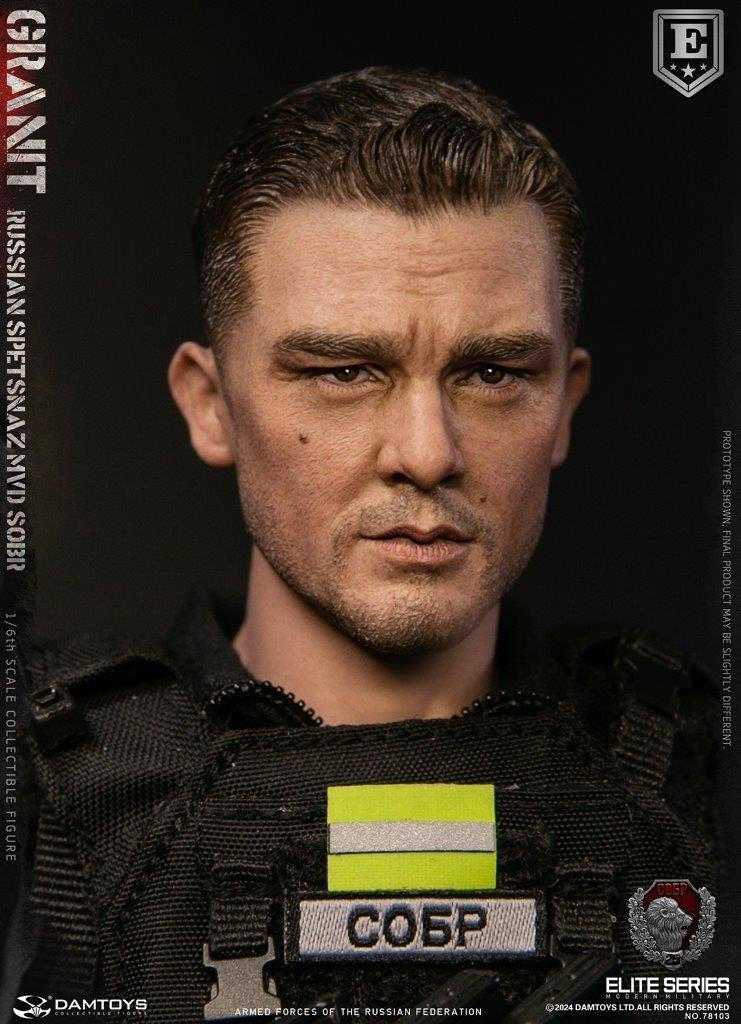 1:6 scale DamToys Russian Spetsnaz MVD SOBR GRANIT 12" Figure 78103