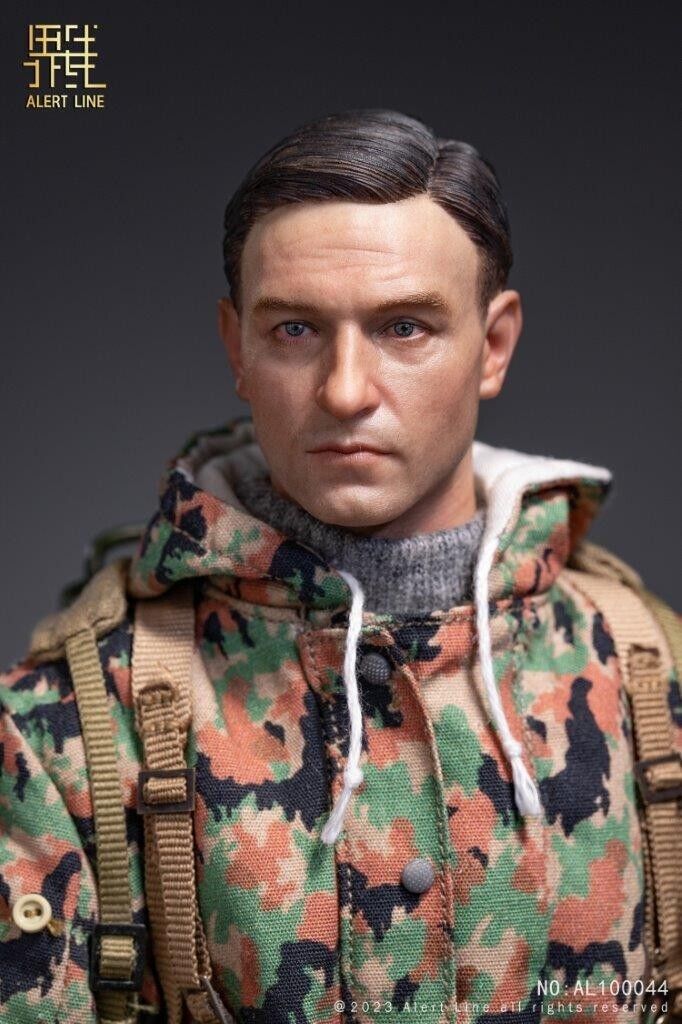 1:6 scale Alert Line WWII German Waffen SS Soldier 12" Figure 100044