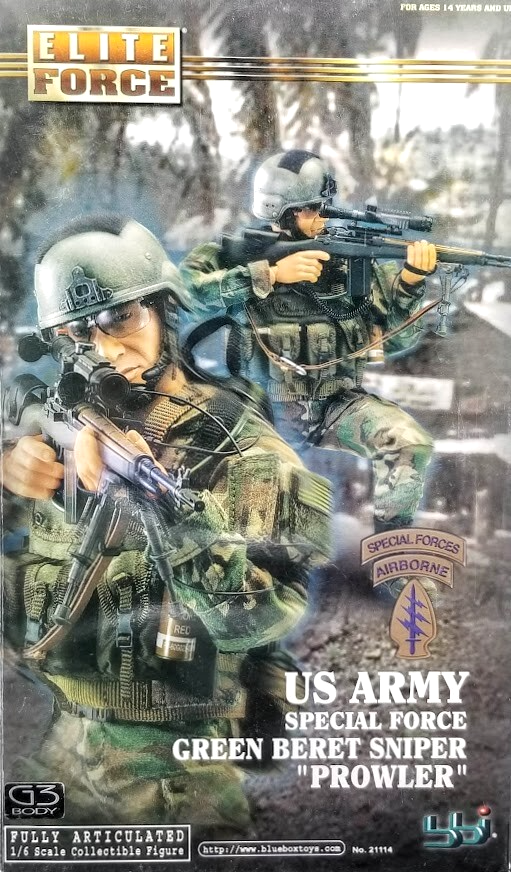 1:6 scale BBI Green Beret Prowler MICH Helmet for 12" Figures