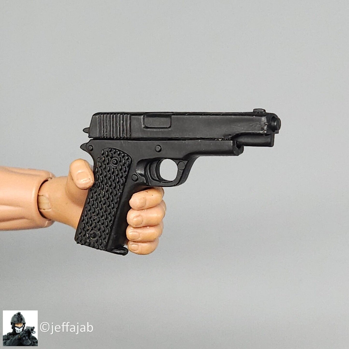 1:6 Hasbro GI Joe Modern 1911 Pistol for 12" Figures