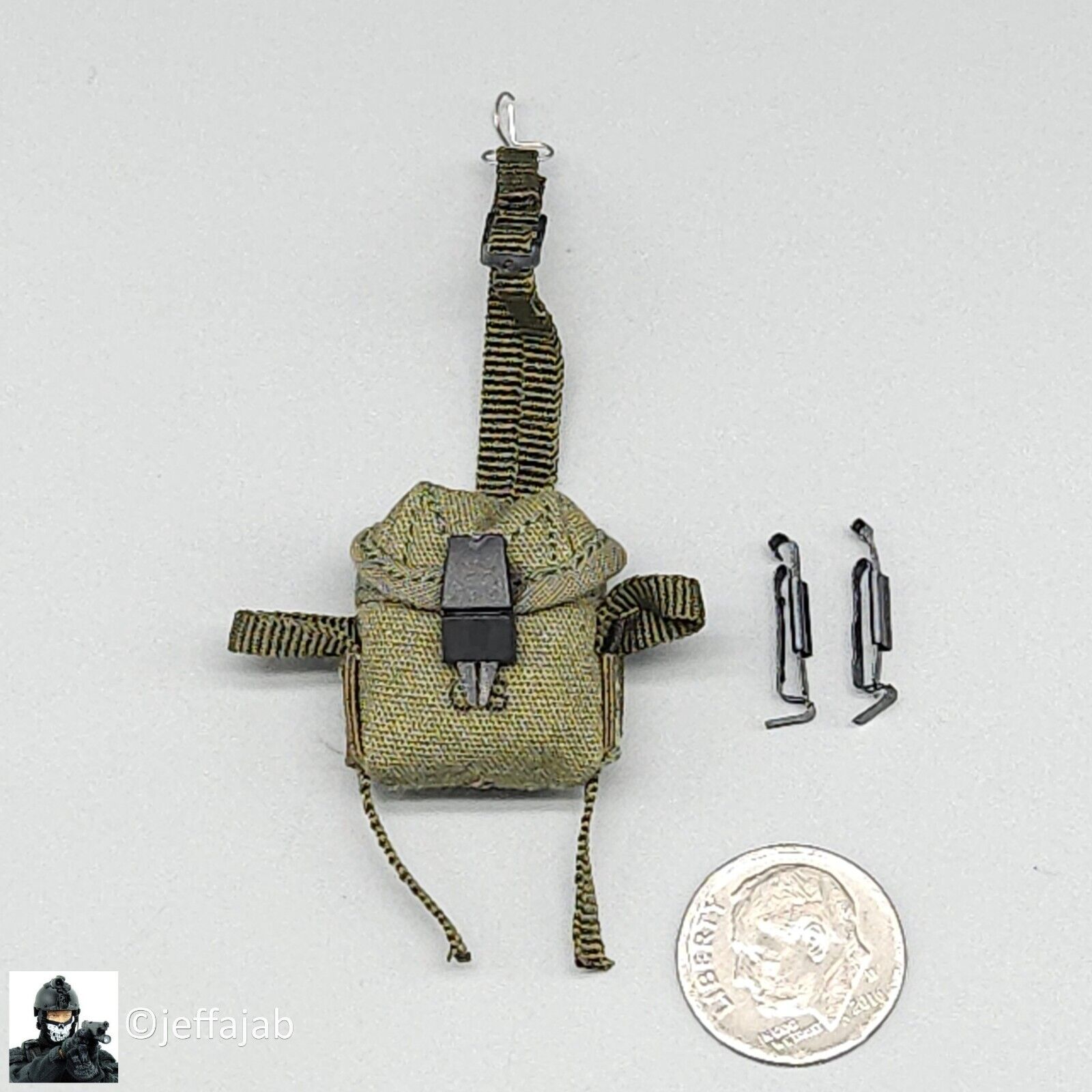 1:6 scale QO Toys Vietnam 101st Airborne Hamburger Hill M67 Ammo Pouch