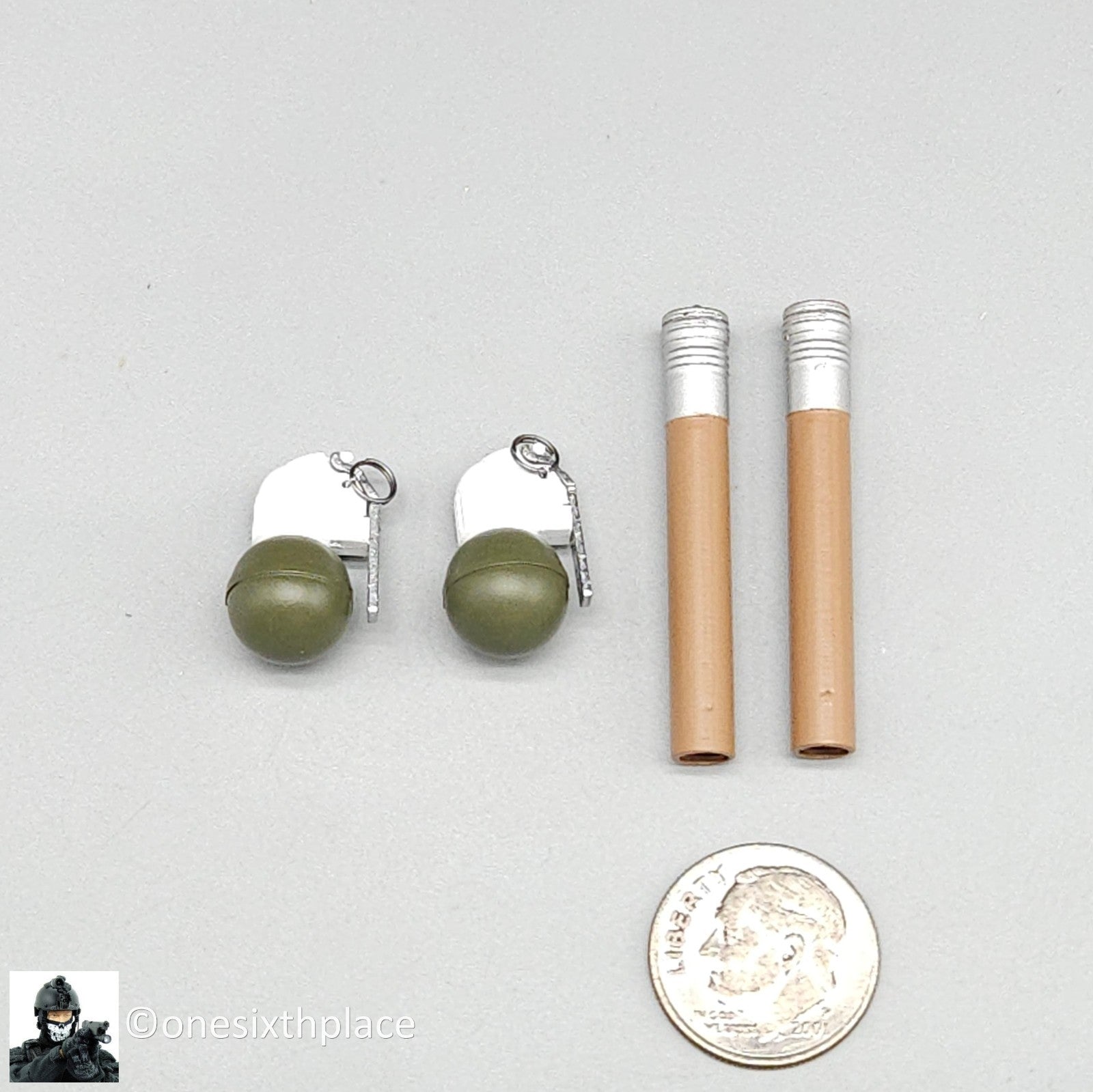 1:6 scale Easy & Simple Russian ALPHA Team Leader Grenades & Flares 12" Figures