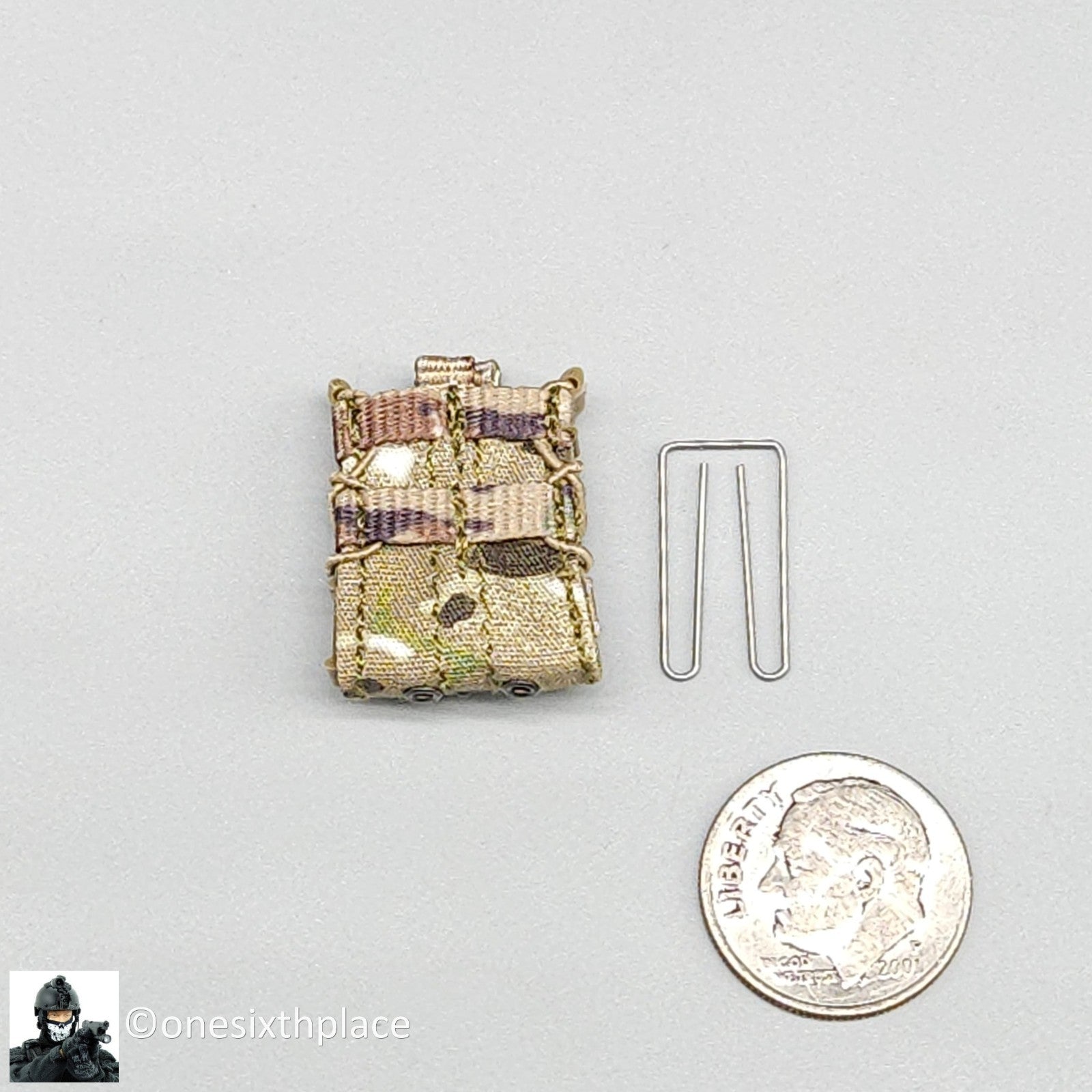 1:6 Easy & Simple Coalition Force Multicam 7.62 Mag Pouch 12" Figure 26065SC