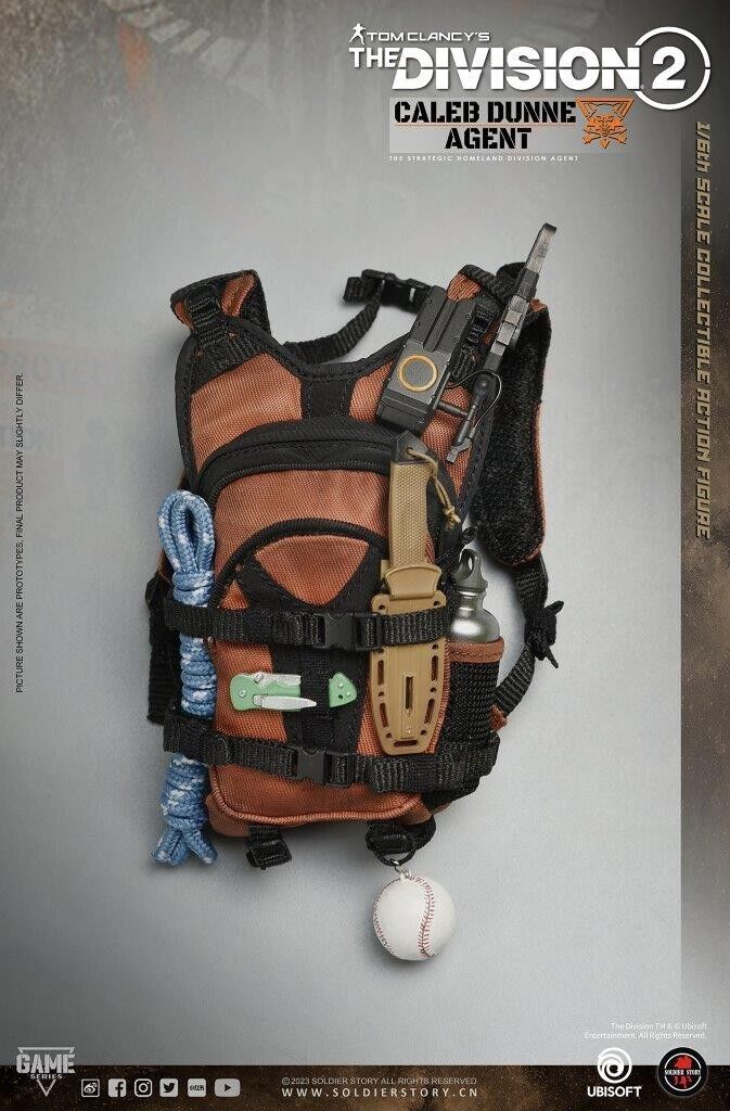 1:6 Soldier Story The Division 2 Agent Caleb Dunne 12" Figure SS G008