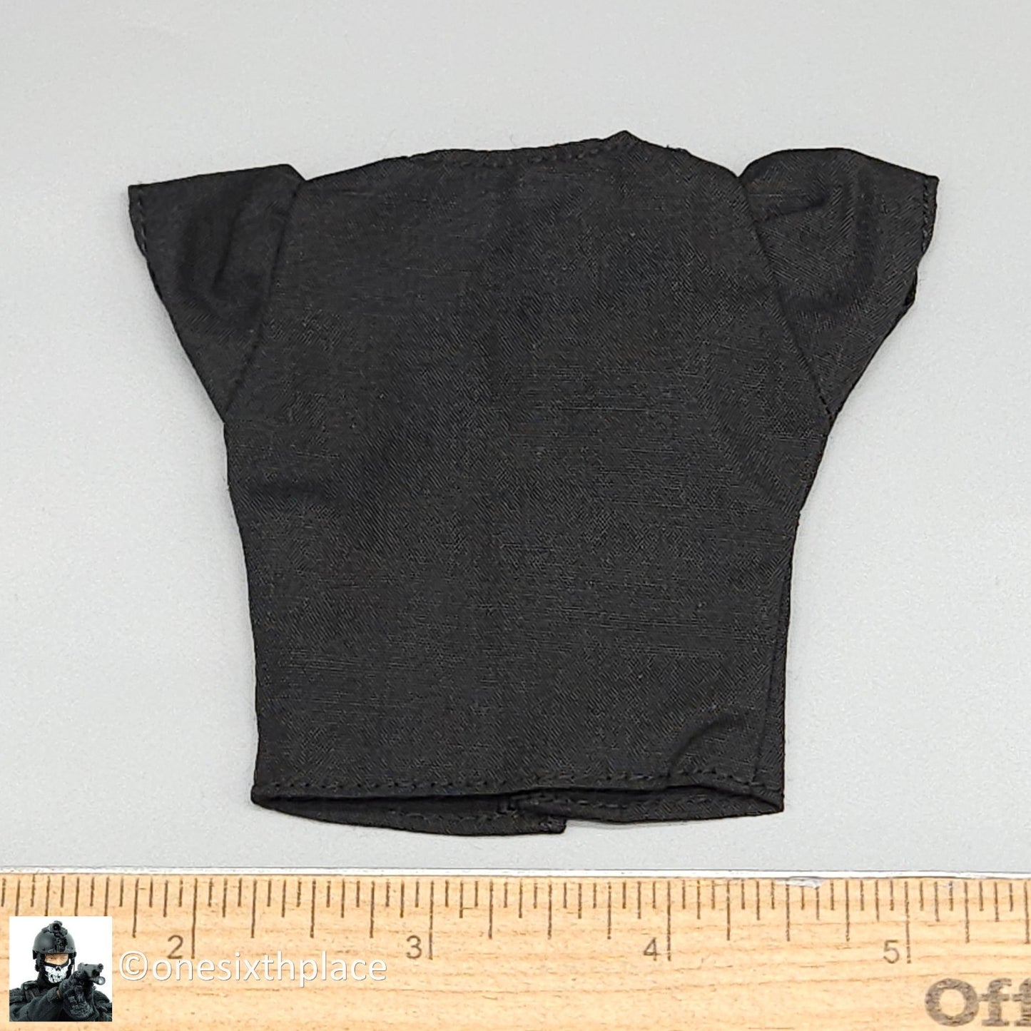 1:6 Triad Toys Summer Belles Female Black Shirt Top for 12" Figures