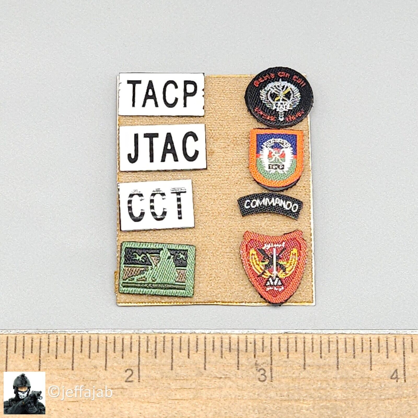 1:6 Soldier Story USAF TACP / JTAC Patches Set for 12" Figures