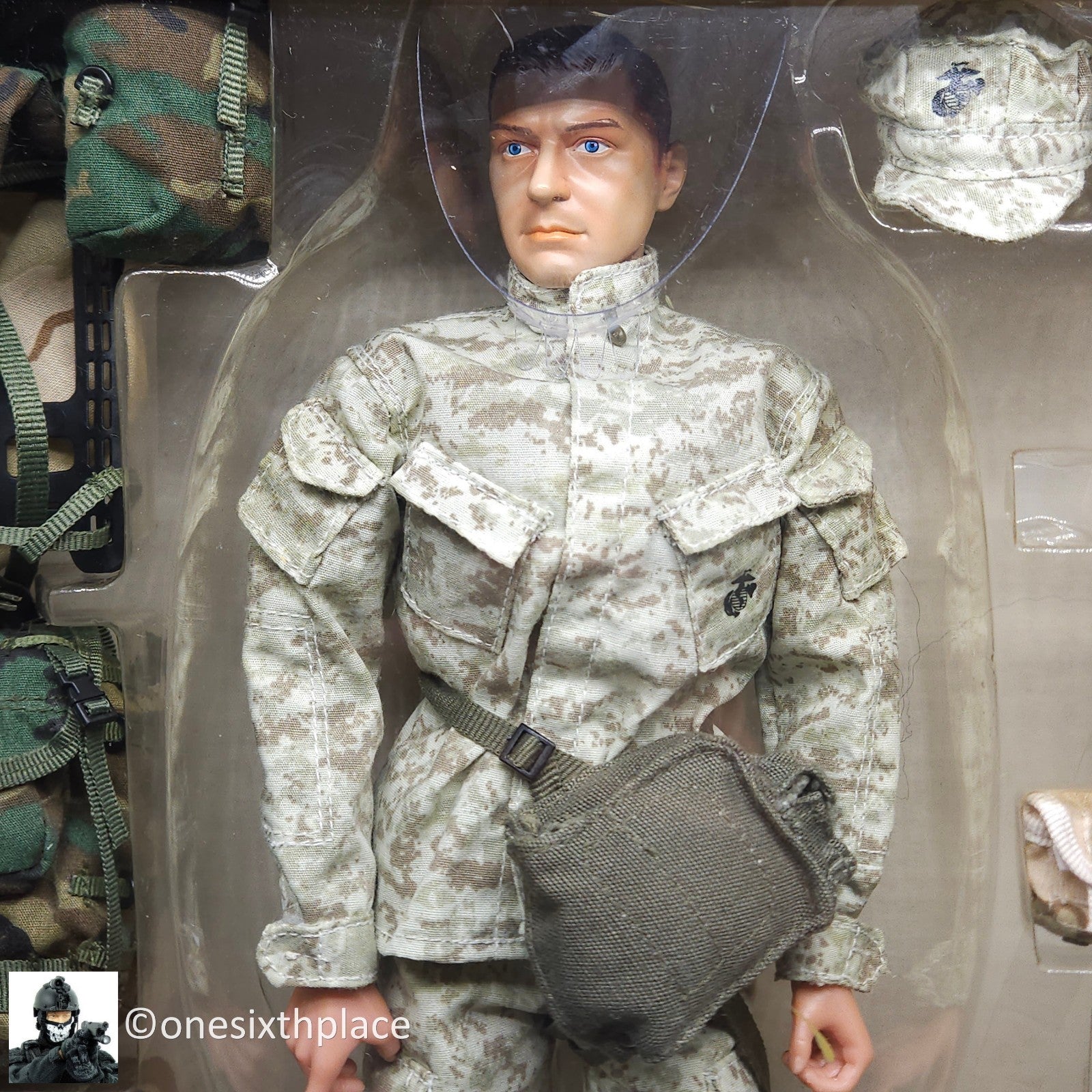 1:6 scale Dragon US Marine Corps MEU Long Range Patrol Desert MARPAT 12" Figure