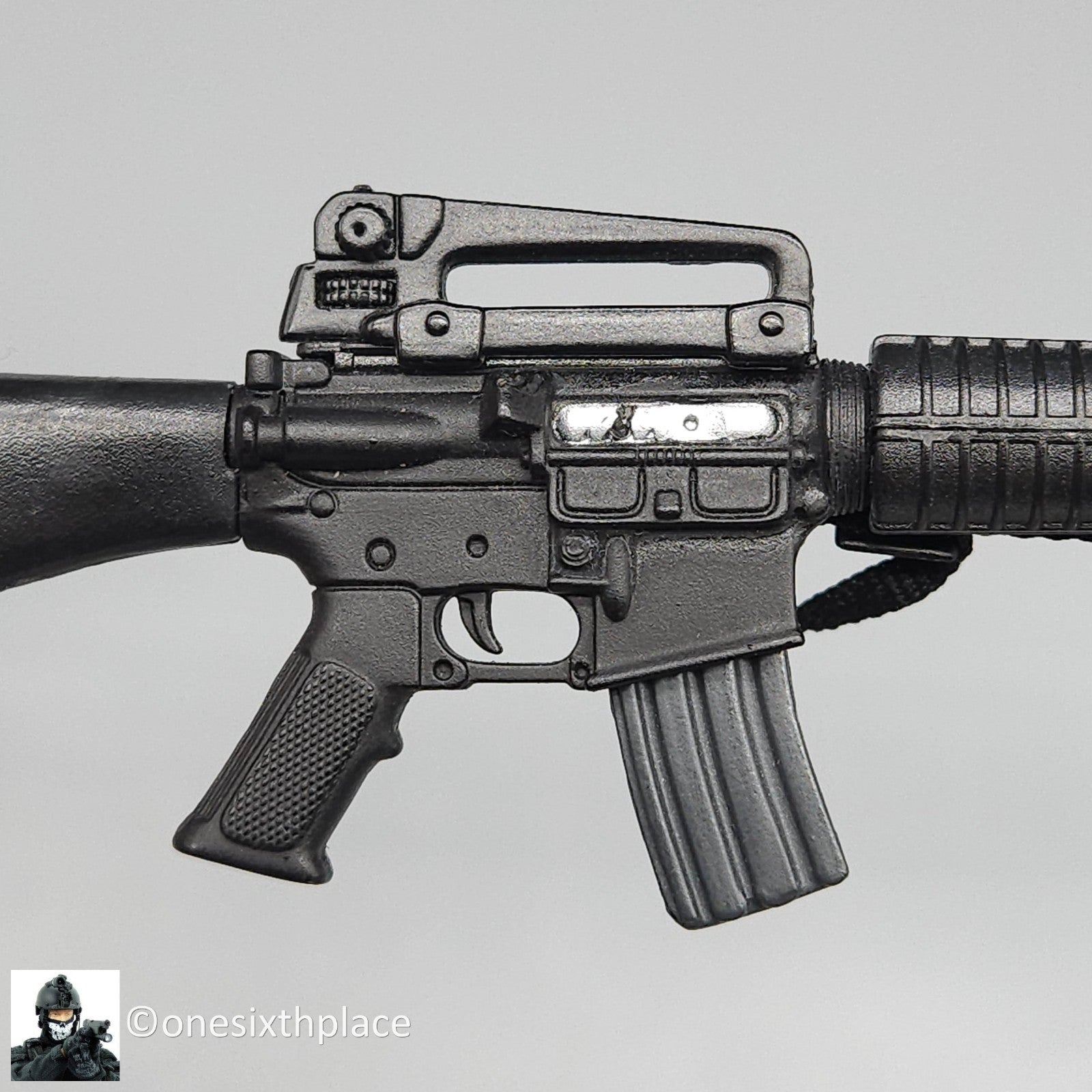 1:6 scale BBI Freedom Force M16 Rifle w/ Removable Carry Handle for 12" Figures