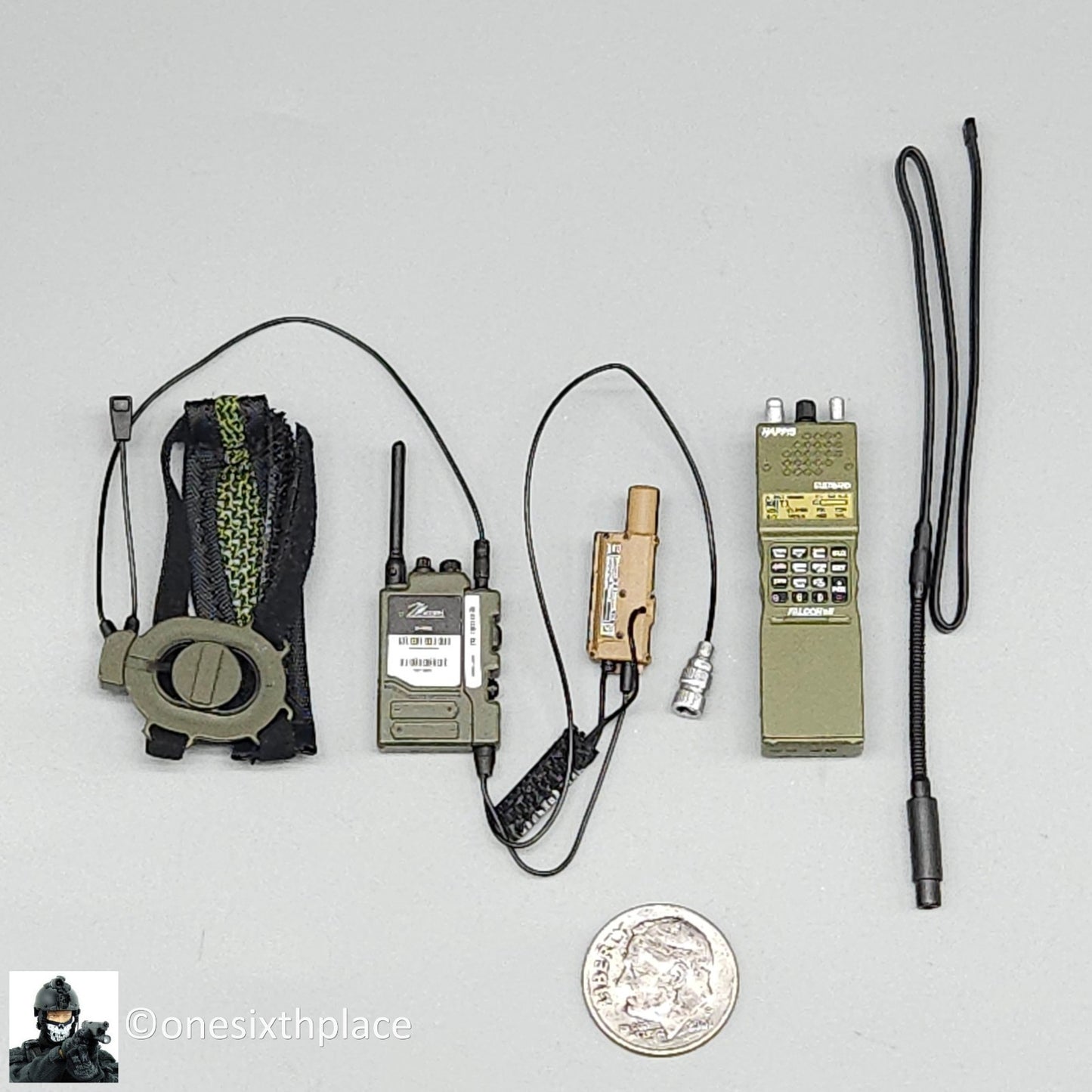 1:6 scale Easy & Simple British Army Brigade of Gurkhas Radio Set for 12" Figure