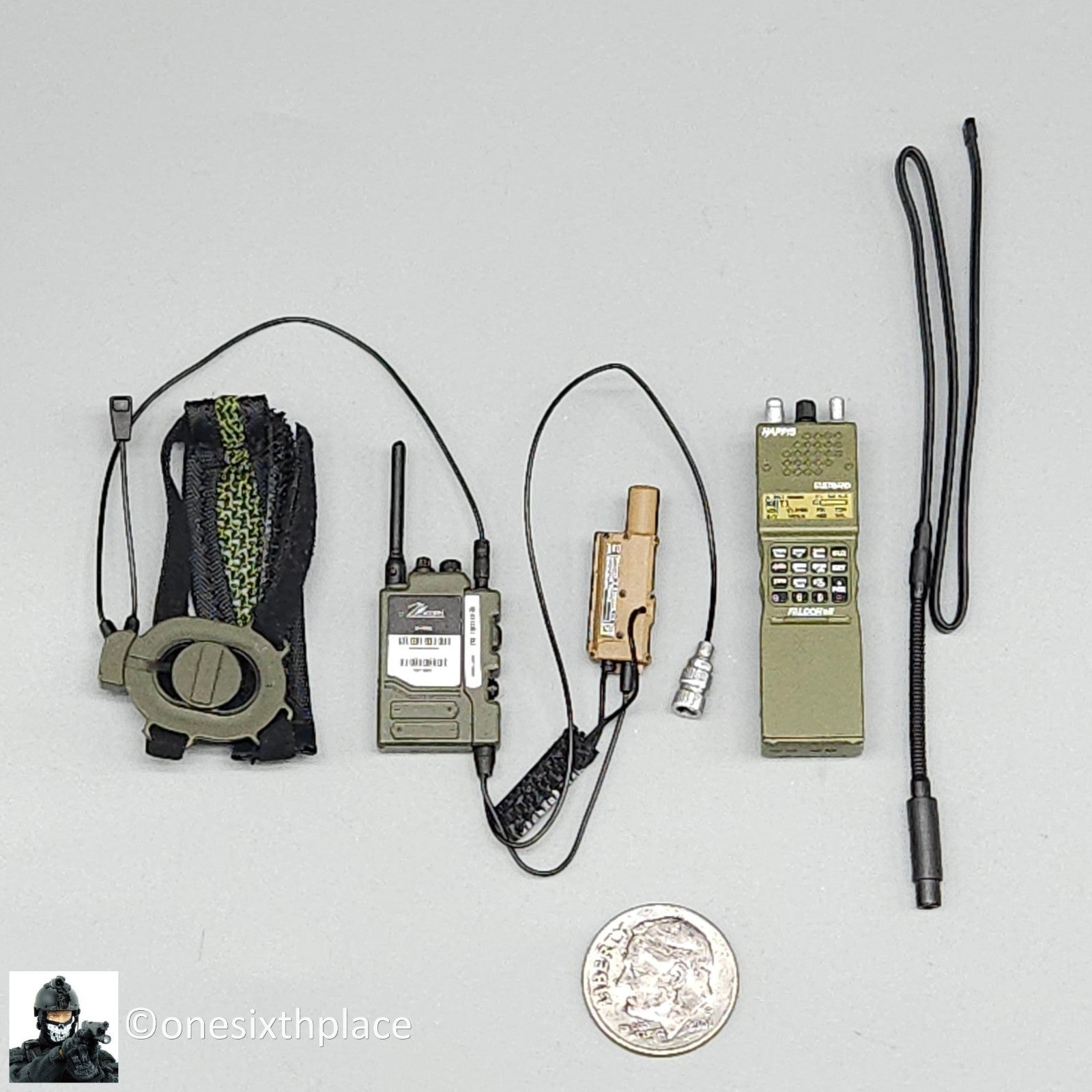 1:6 scale Easy & Simple British Army Brigade of Gurkhas Radio Set for 12" Figure