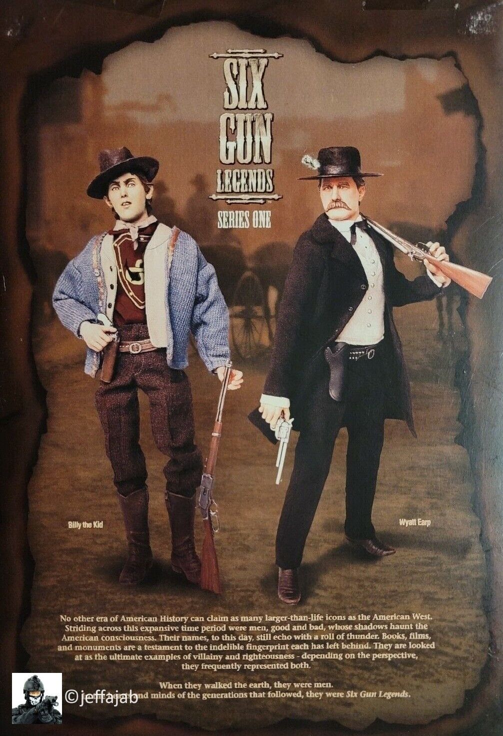 1:6 scale Sideshow Western Billy the Kid Brown Pants for 12" Figures