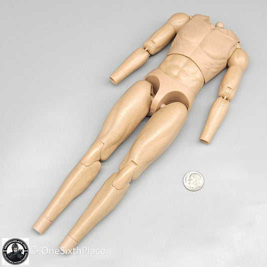 1:6 Easy & Simple Buddy 2.0 Male Nude Body (No Ankle Pegs) for 12" Figures