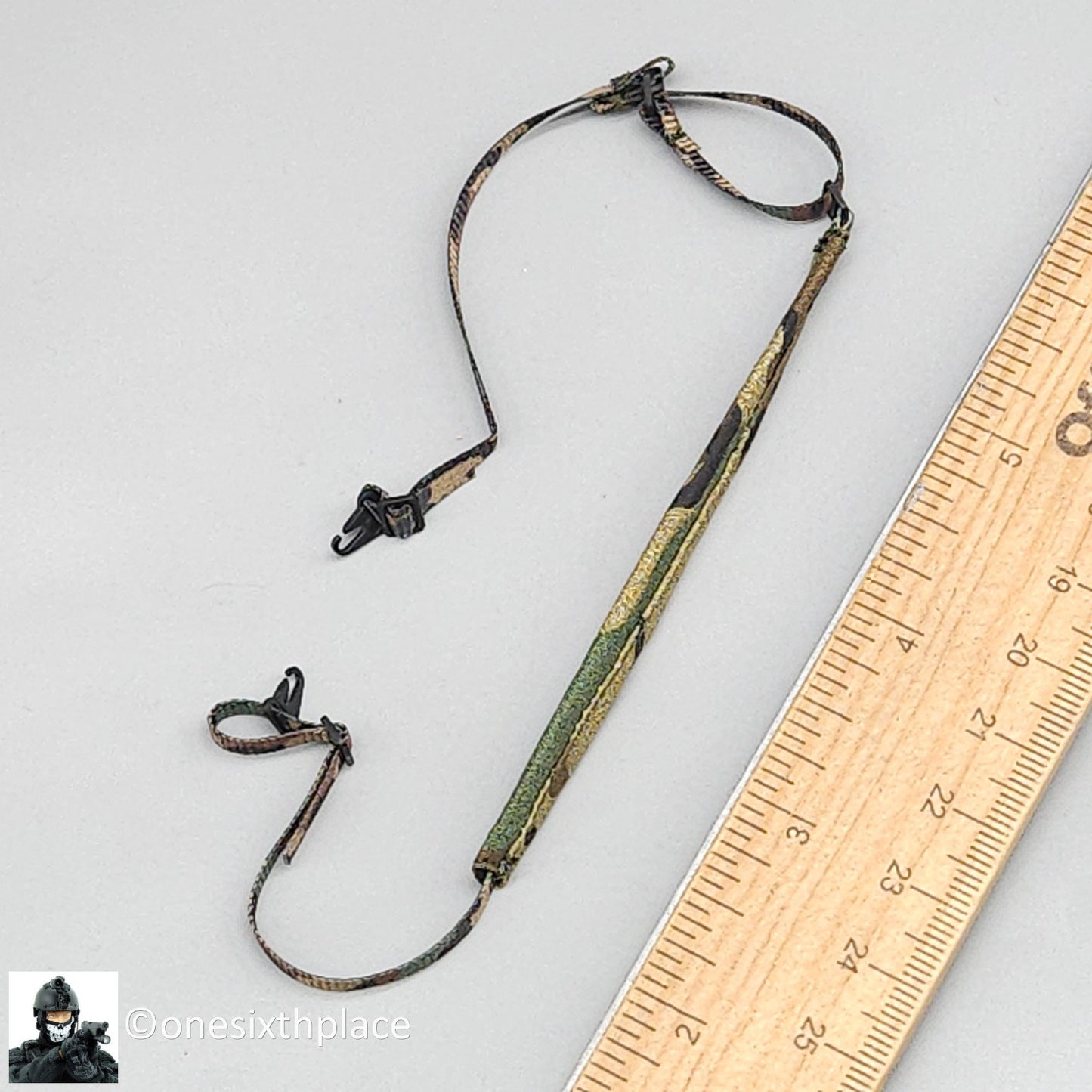 1:6 Easy & Simple M81 Woodland Camo Sling Rifle Accessory for 12" Figures