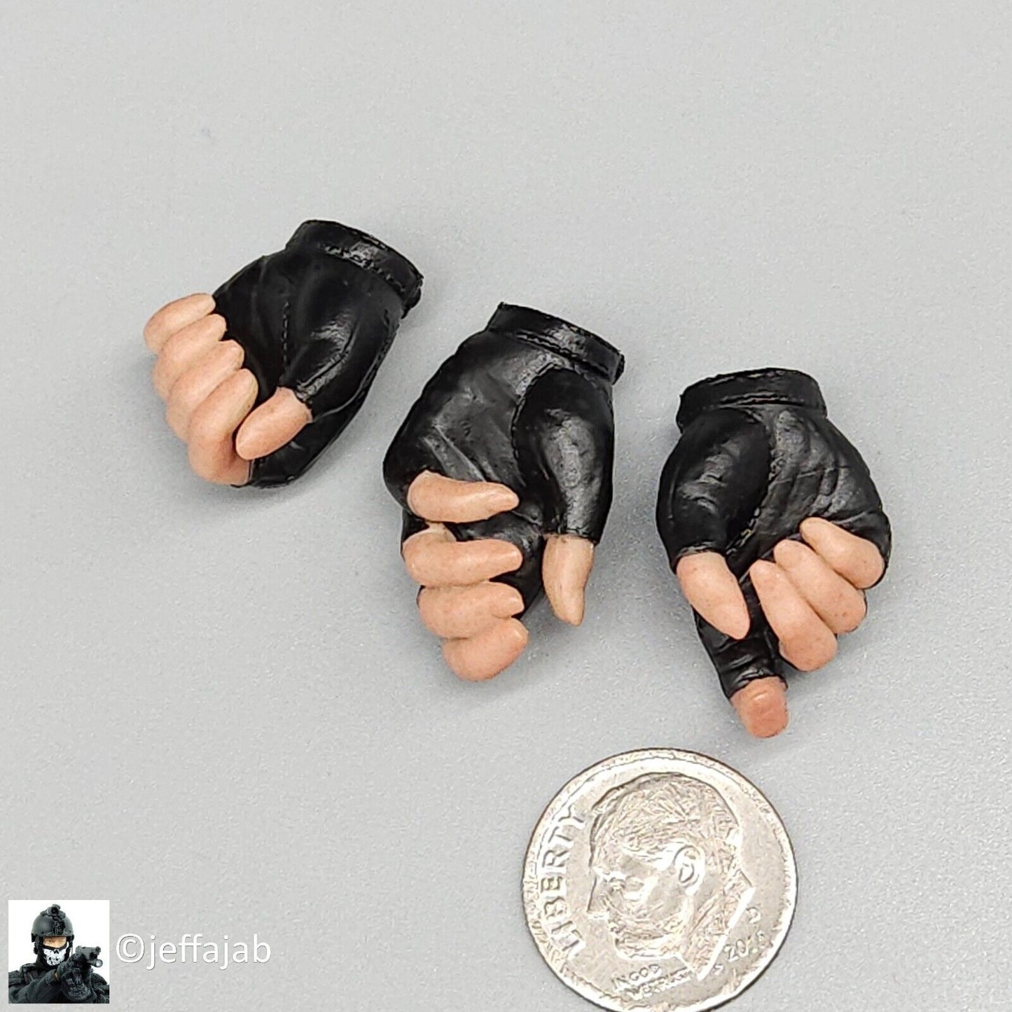 1:6 Soldier Story PUBG Battlegrounds Taego Female Fingerless Gloved Hands
