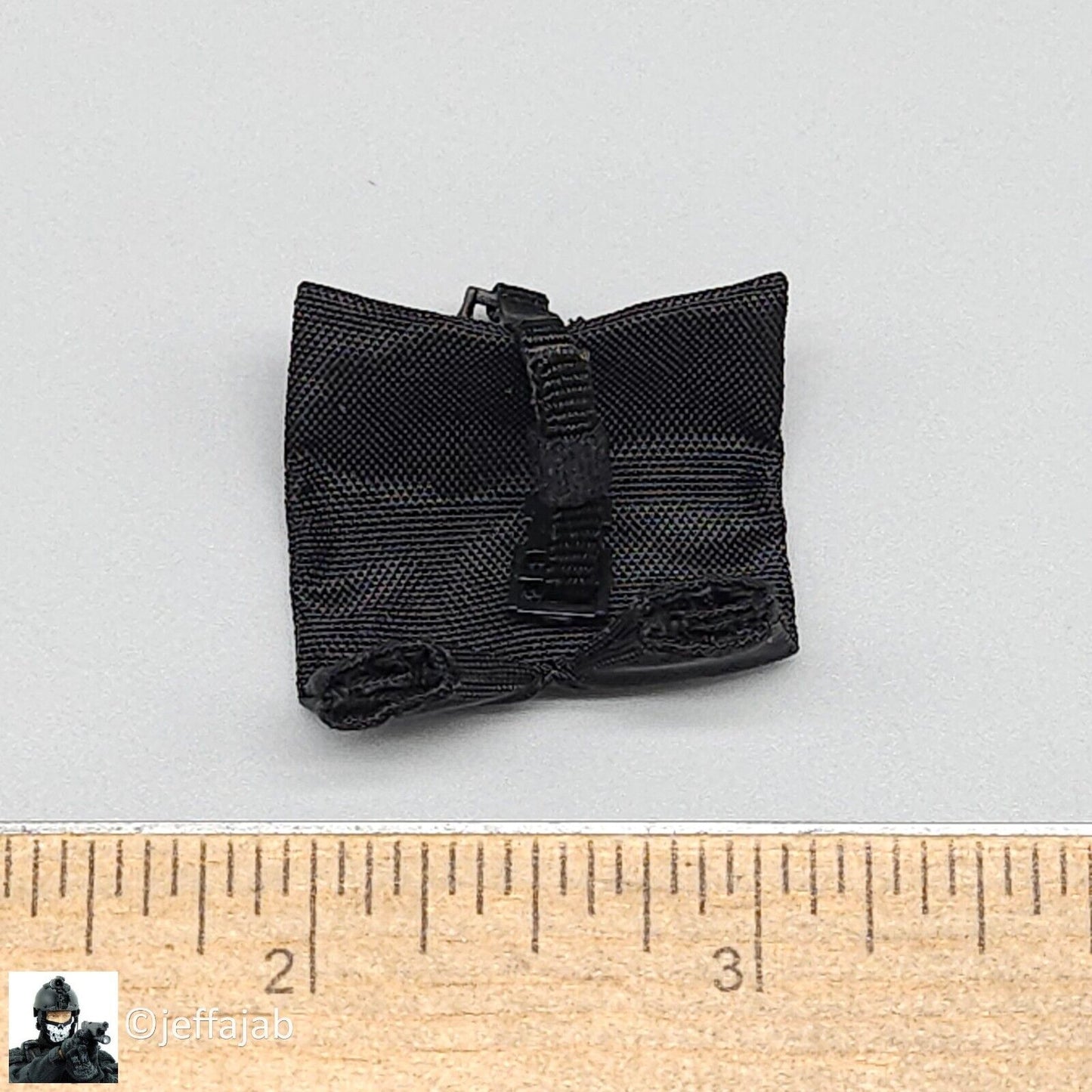 1:6 KSToys Doomsday Guardian Black Dump Pouch for 12" Figures