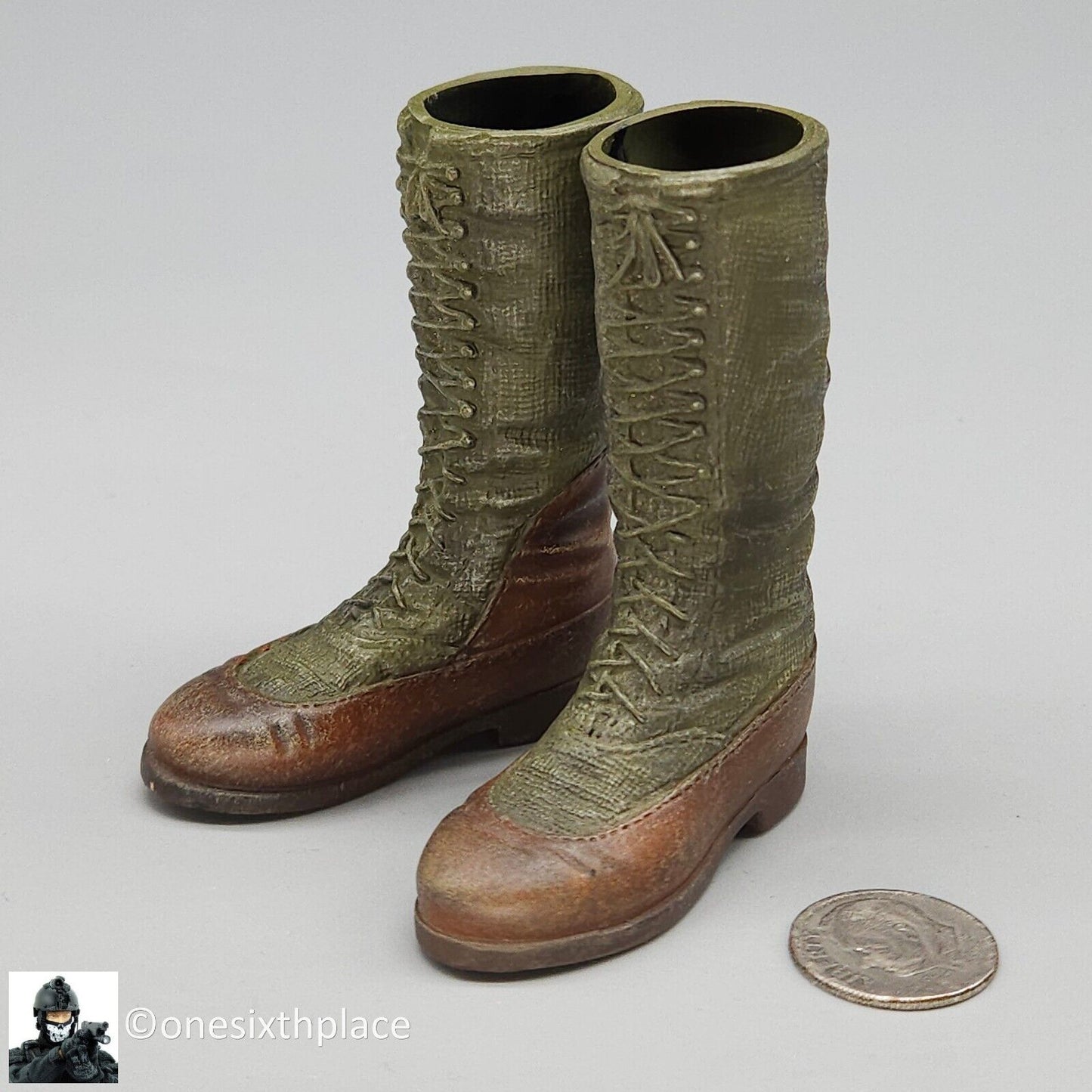 1:6 Dragon WWII German Africa Corps DAK Boots for 12" Figures