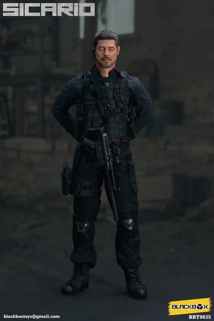 1:6 scale Black Box Toys Sicario 12" Action Figure BB9035