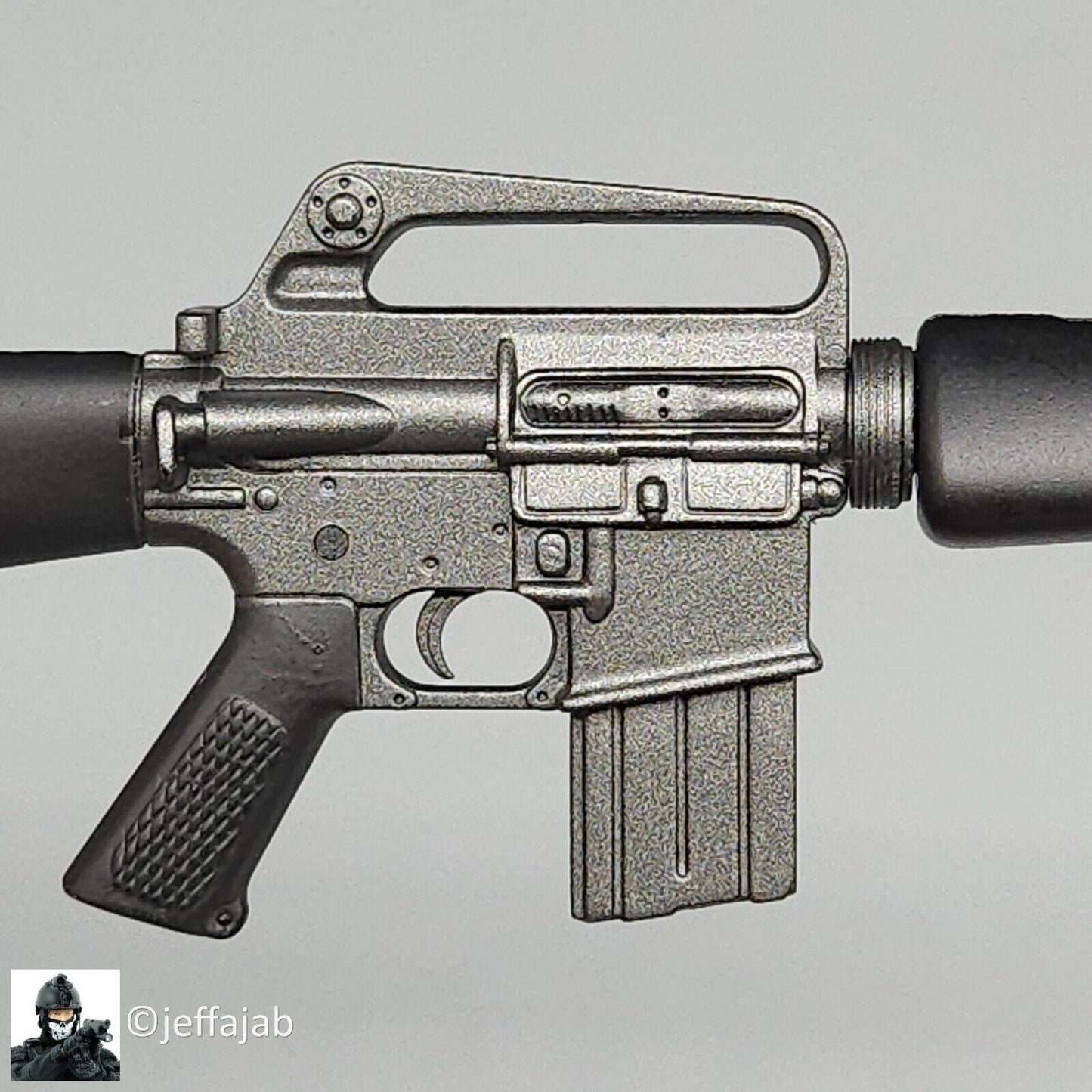 1:6 Ujindou Vietnam 173rd Airborne LRRP M16 Rifle w/ Sling for 12" Figures