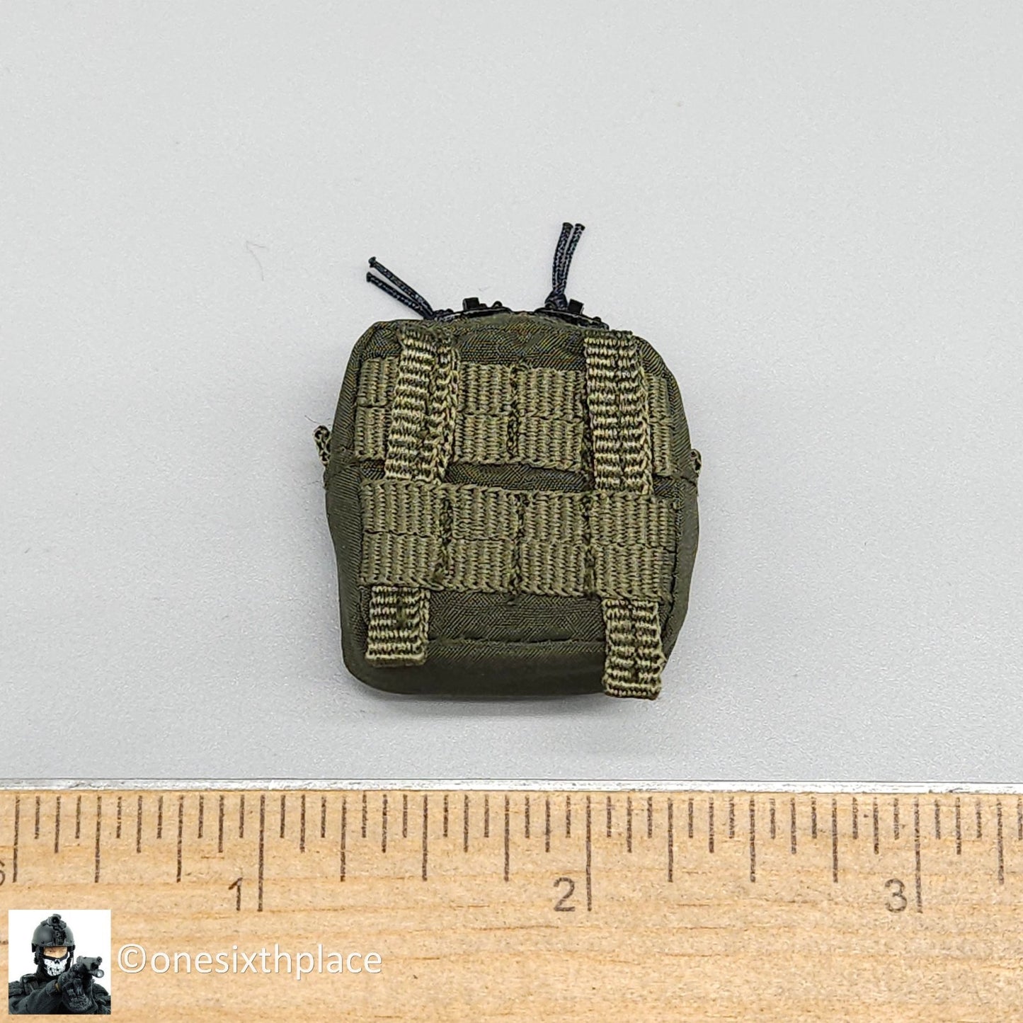 1:6 Easy & Simple Delta Force Chronology 2006 Green Medic Pouch for 12" Figures