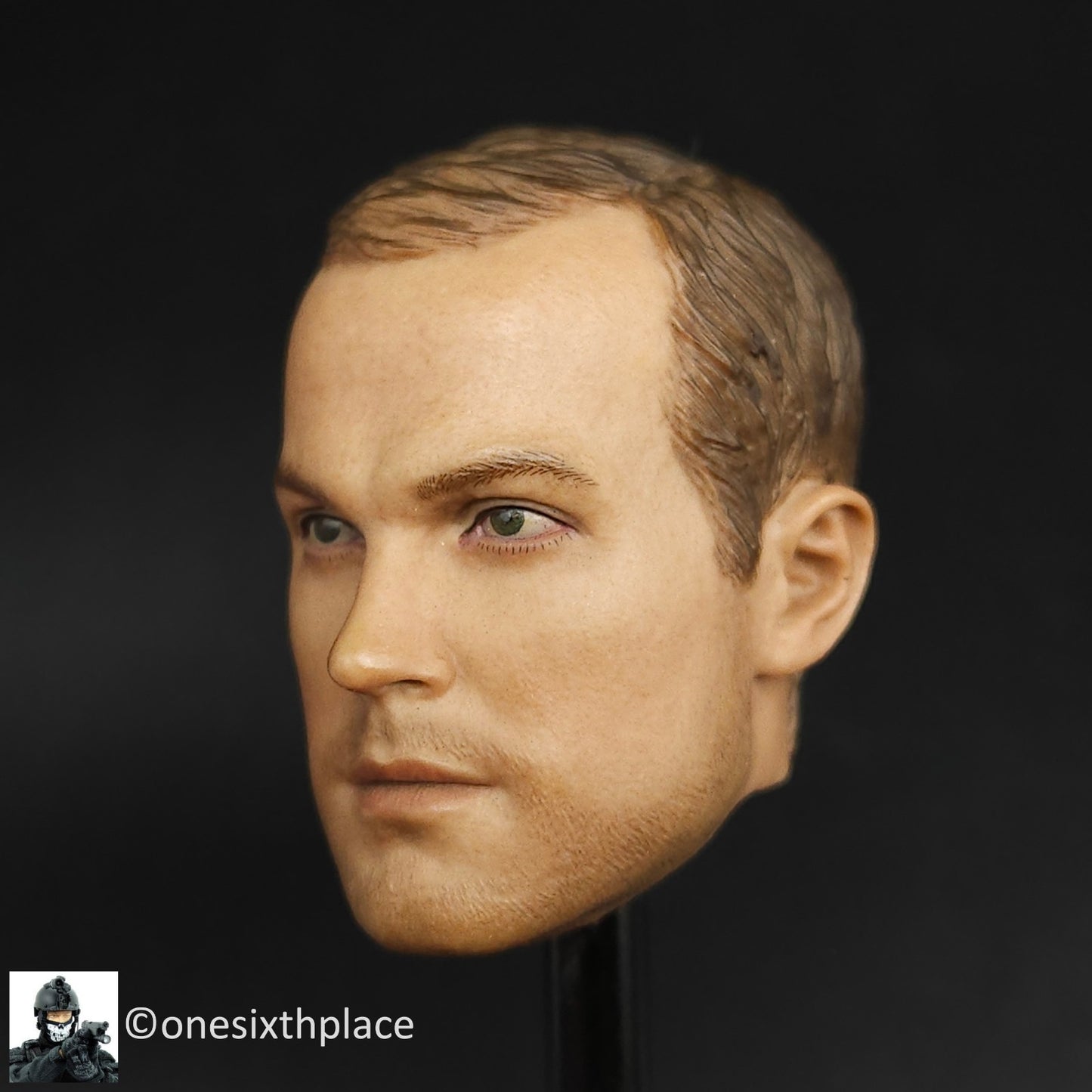 1:6 DamToys Vietnam Tet Offensive M60 Gunner Male Head Sculpt for 12" Figures