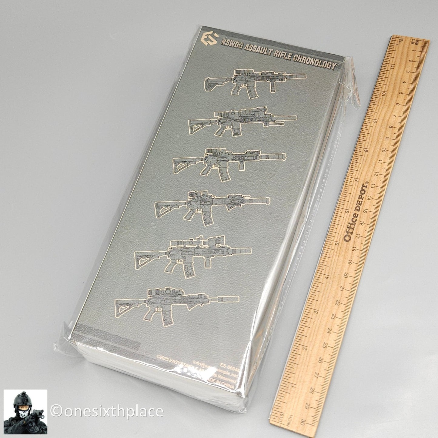 1:6 Easy & Simple NSWDG Assault Rifle Chronology Set F for 12" Figures 06046F