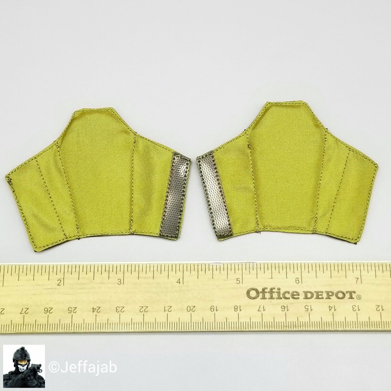 1:6 Easy & Simple CBI Enforcer Corps Yuri Ballistic Arm Pads for 12" GI Joe