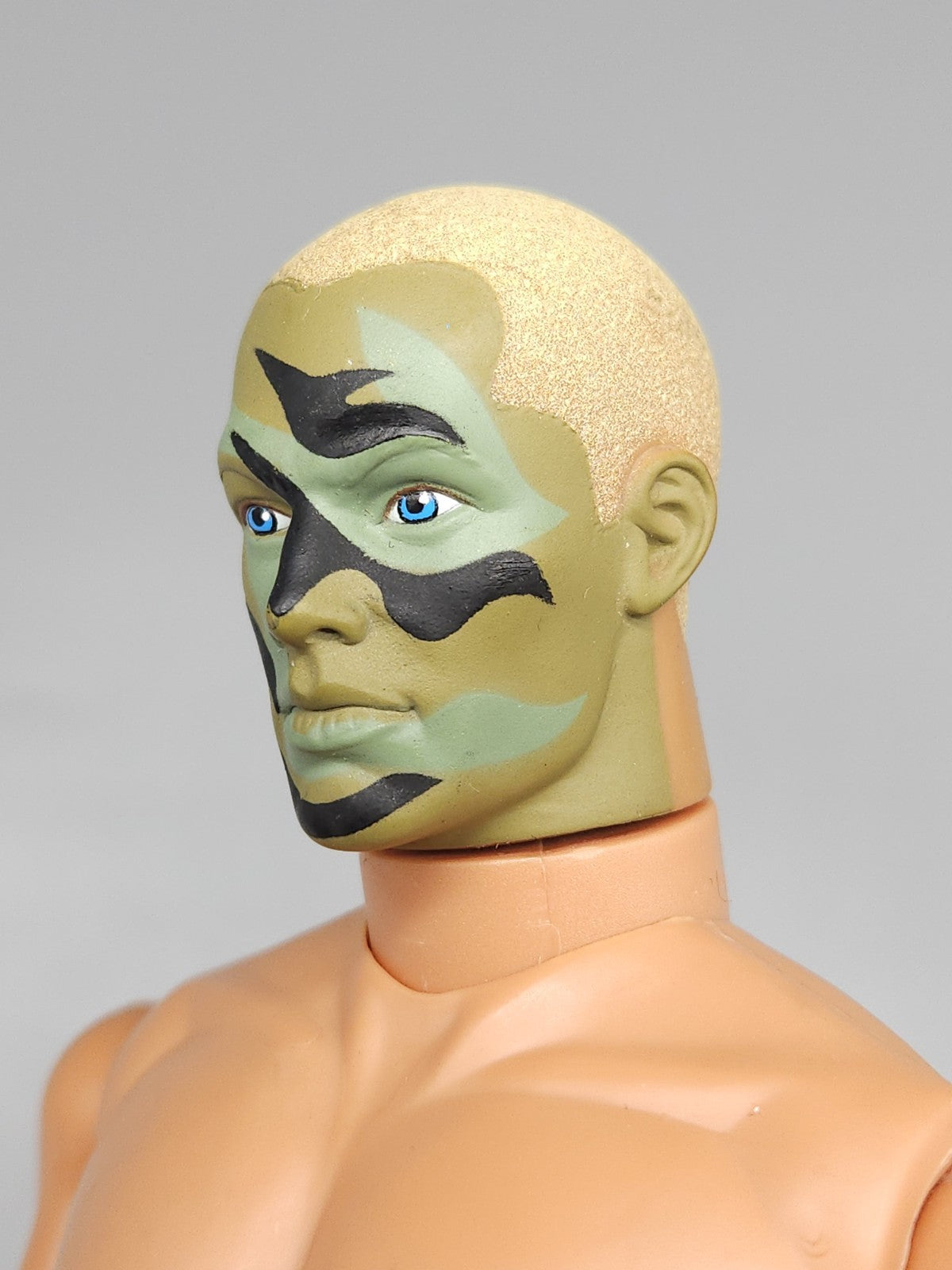 1:6 scale Hasbro GI Joe 1996 Male Body w/ Camo Face Paint 12" Figure