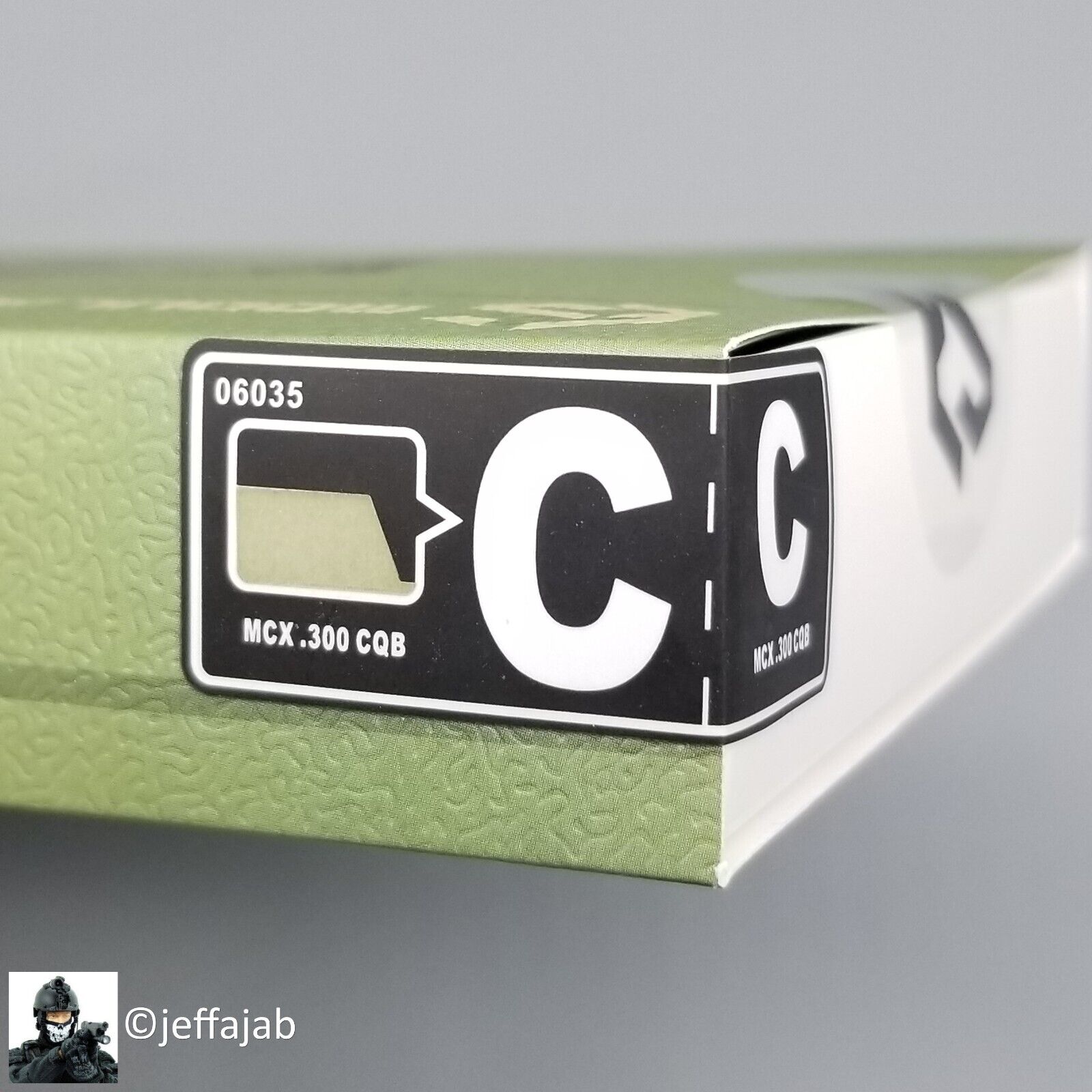 1:6 scale Easy & Simple Modular Carbine Weapon Set C - MCX .300 CQB Rifle 06035C