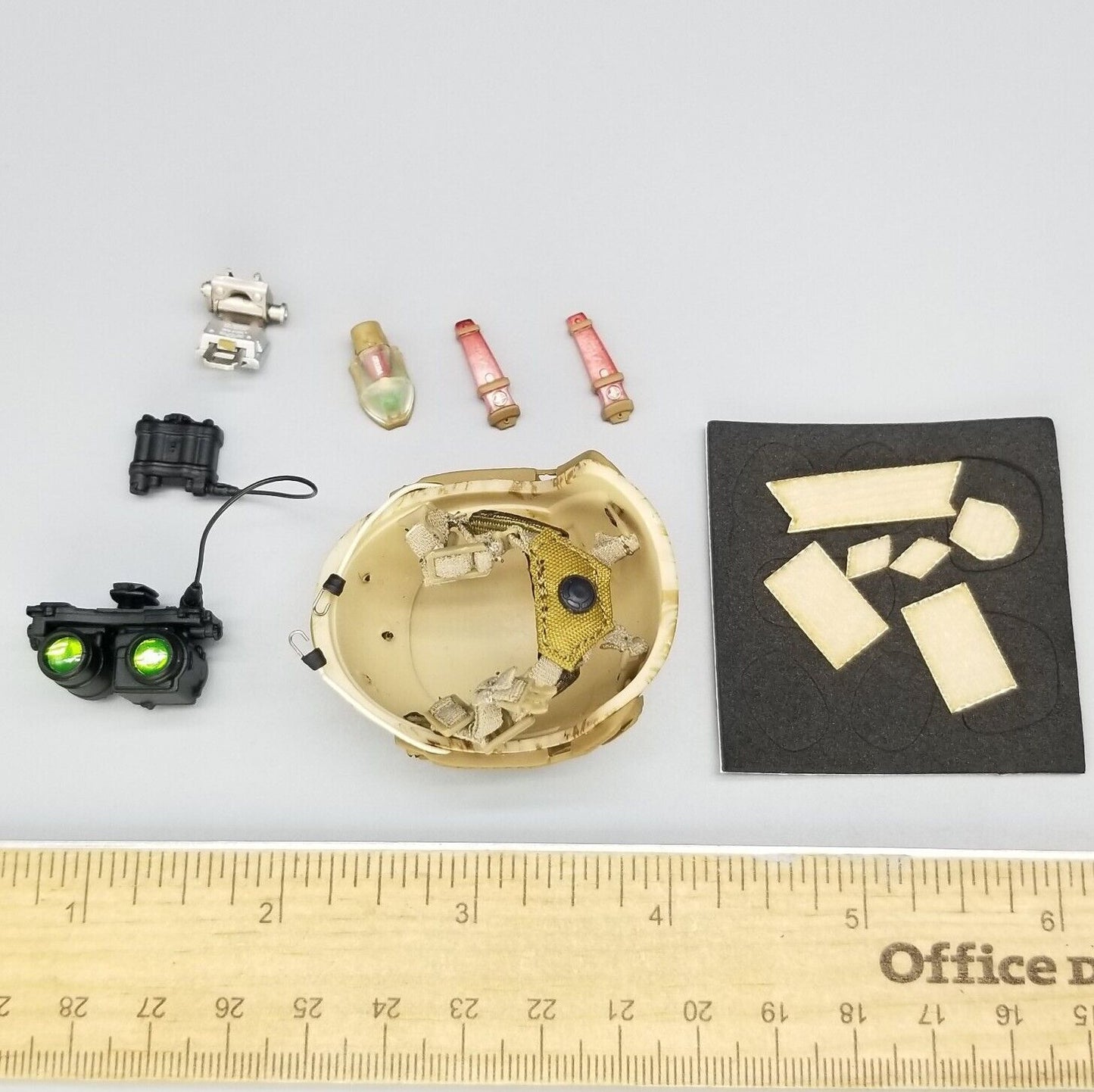 1:6 Easy Simple Recce Element AOR1 FAST Helmet w/ NVG 12" GI Joe Dragon DamToys