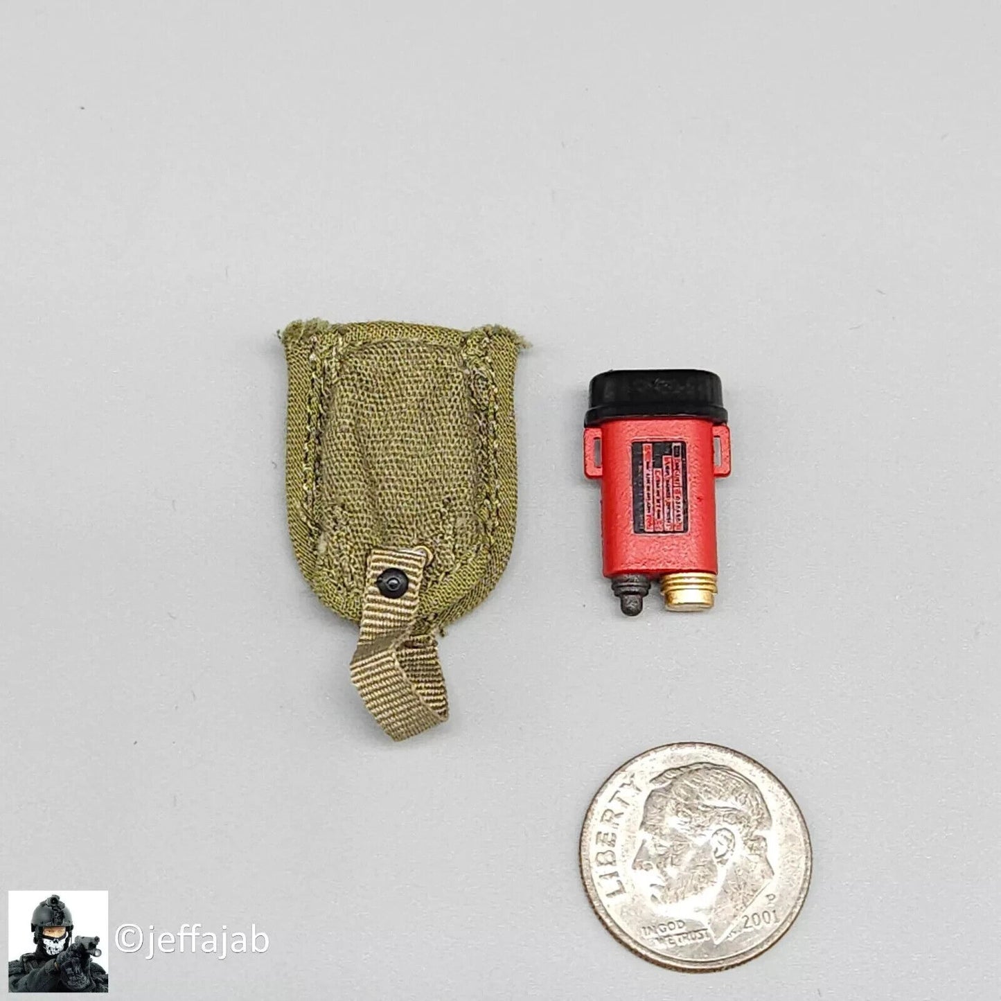 1:6 Ujindou Vietnam MACV-SOG Prairie Fire Strobe w/ Pouch for 12" Figures