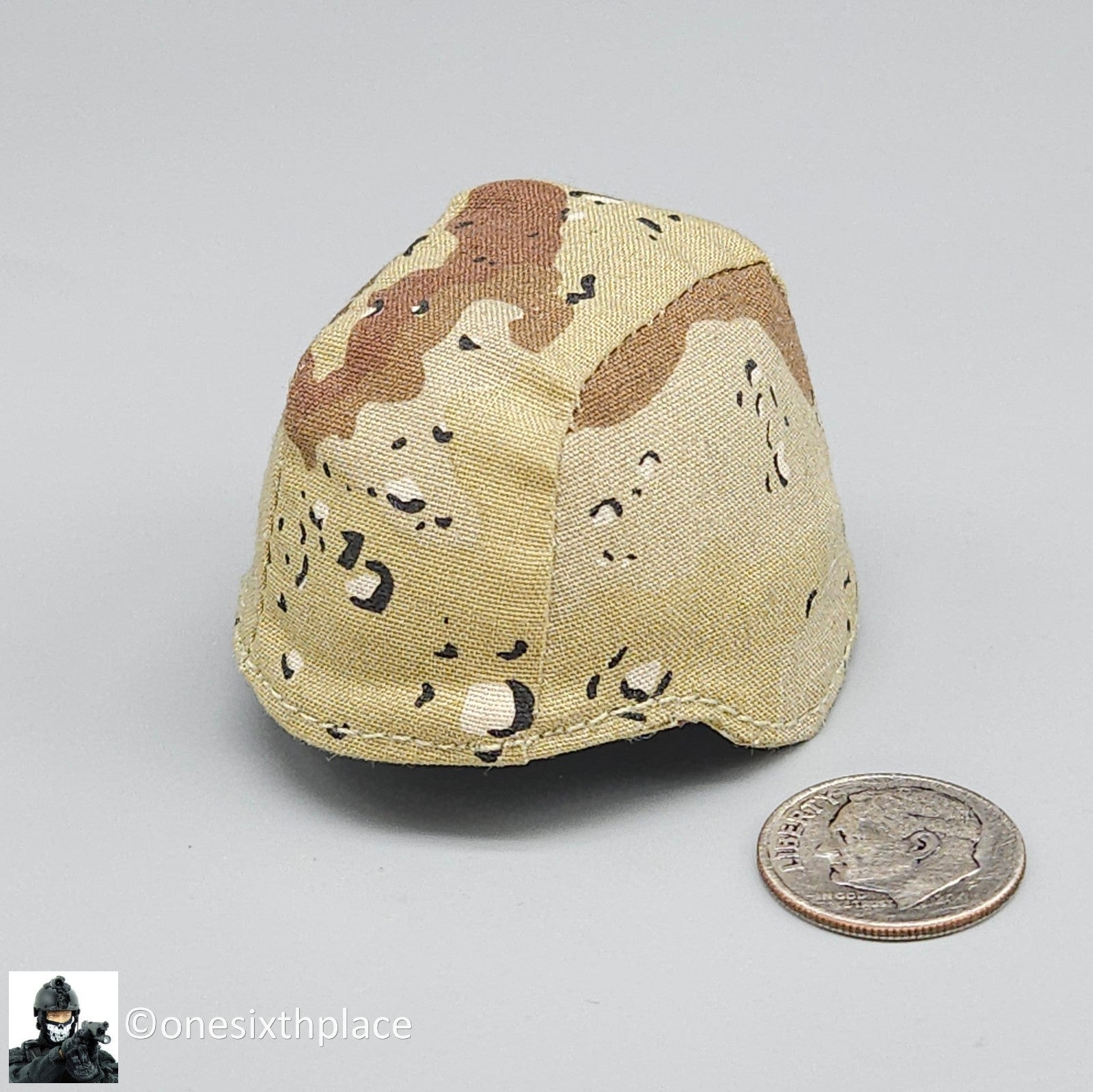 1:6 Dragon 6 Color Desert Camo PASGT Helmet for 12" Figures