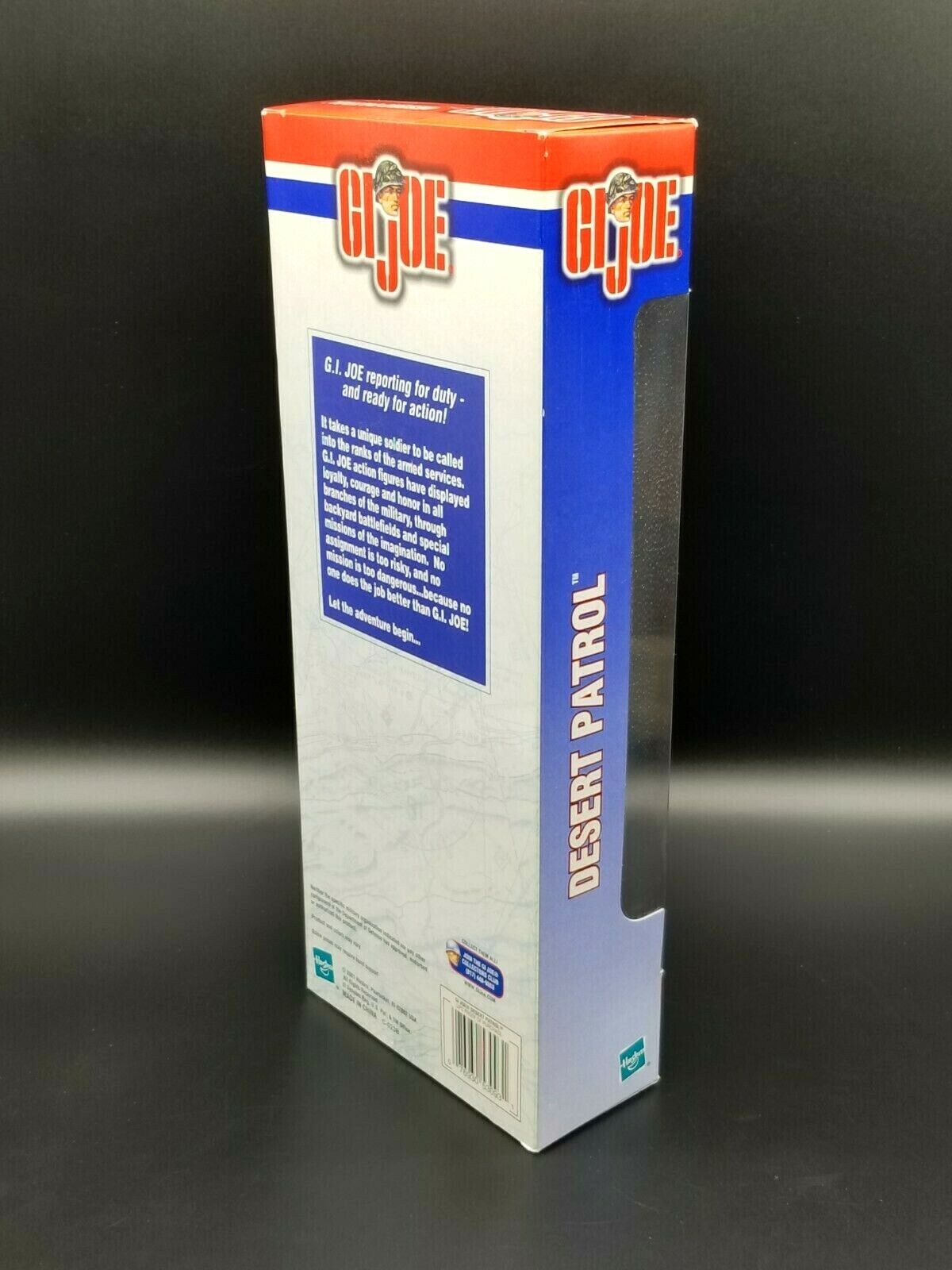 1:6 Hasbro GI Joe Desert Patrol 12" Action Figure Body Uniform M16 Rifle Set