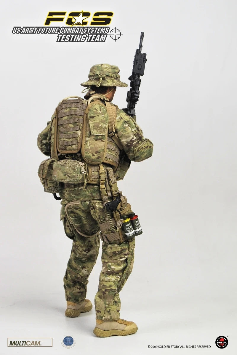1:6 scale Soldier Story US Army FCS Testing Team Multicam Version 12" Figure
