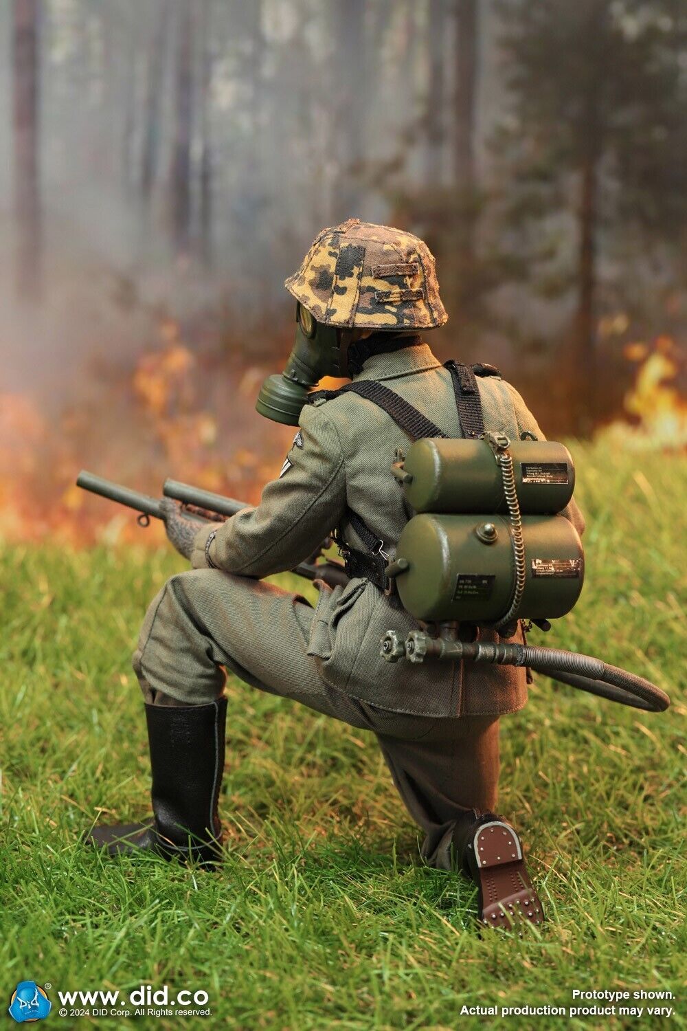 1:6 scale DiD WWII German LAH Division Heer Flammenwerfer Gefreiter Joerg