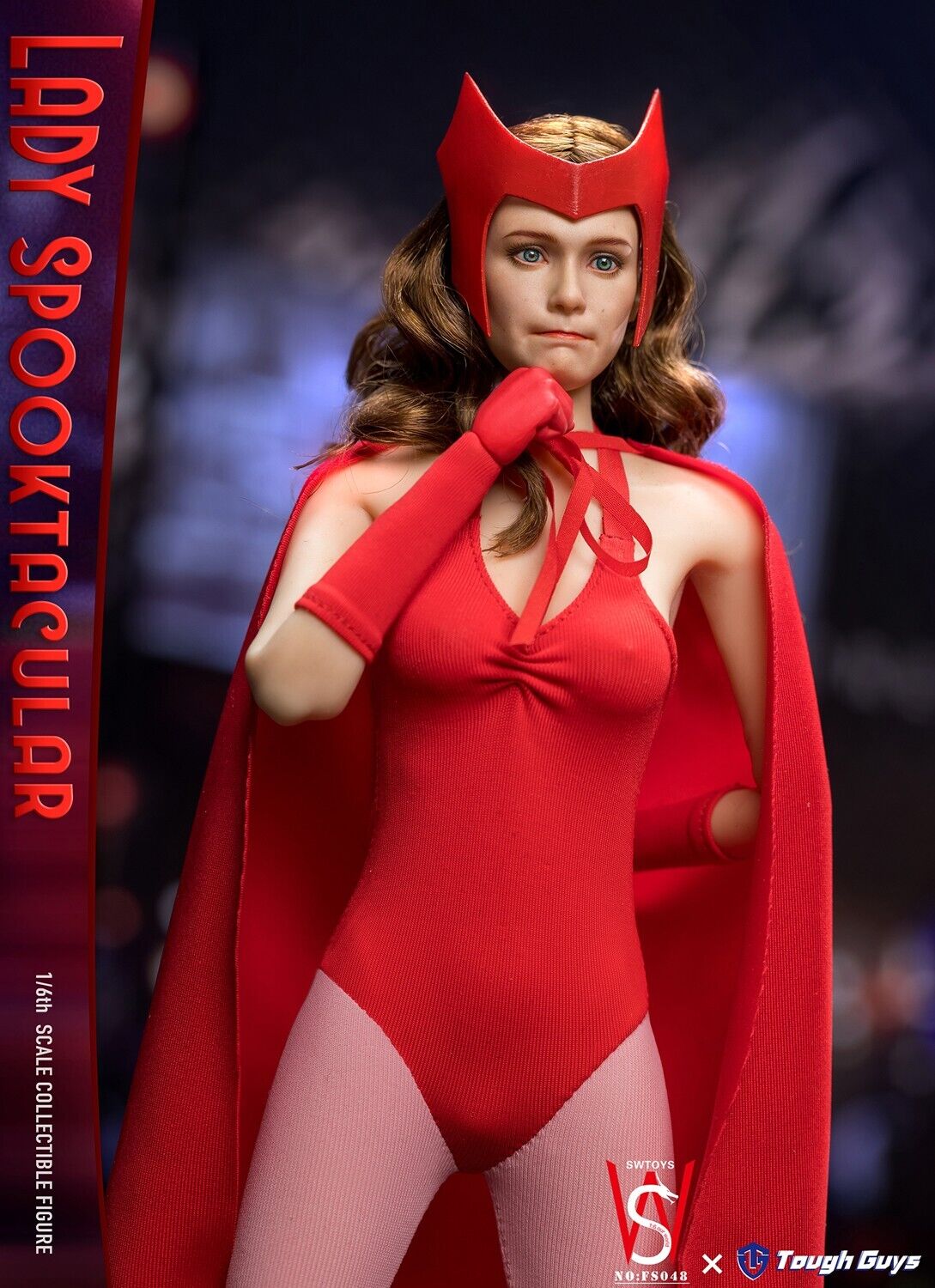 1:6 scale SW Toys Lady Spooktacular Scarlet Witch Magic Fire Flames (Plastic)