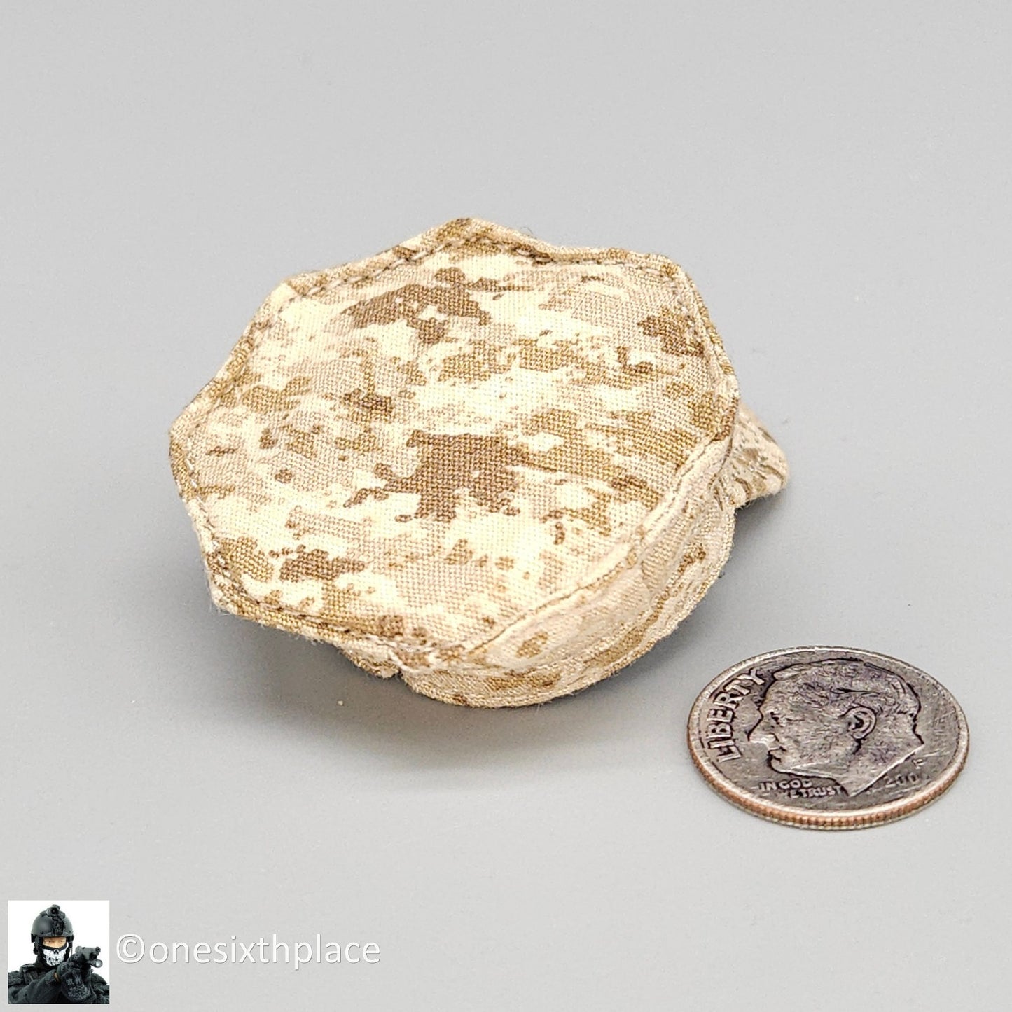 1:6 Scale Flagset Female USMC Dog Trainer MARPAT Hat Cover for 12" Figures