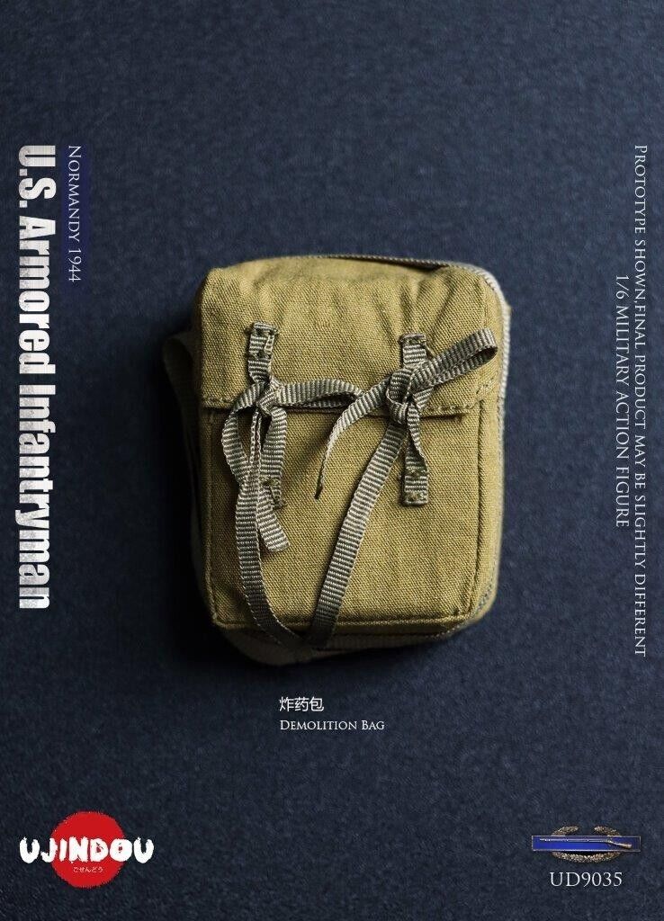 1:6 scale Ujindou WWII US Armored Infantryman Demolition Bag Pouch