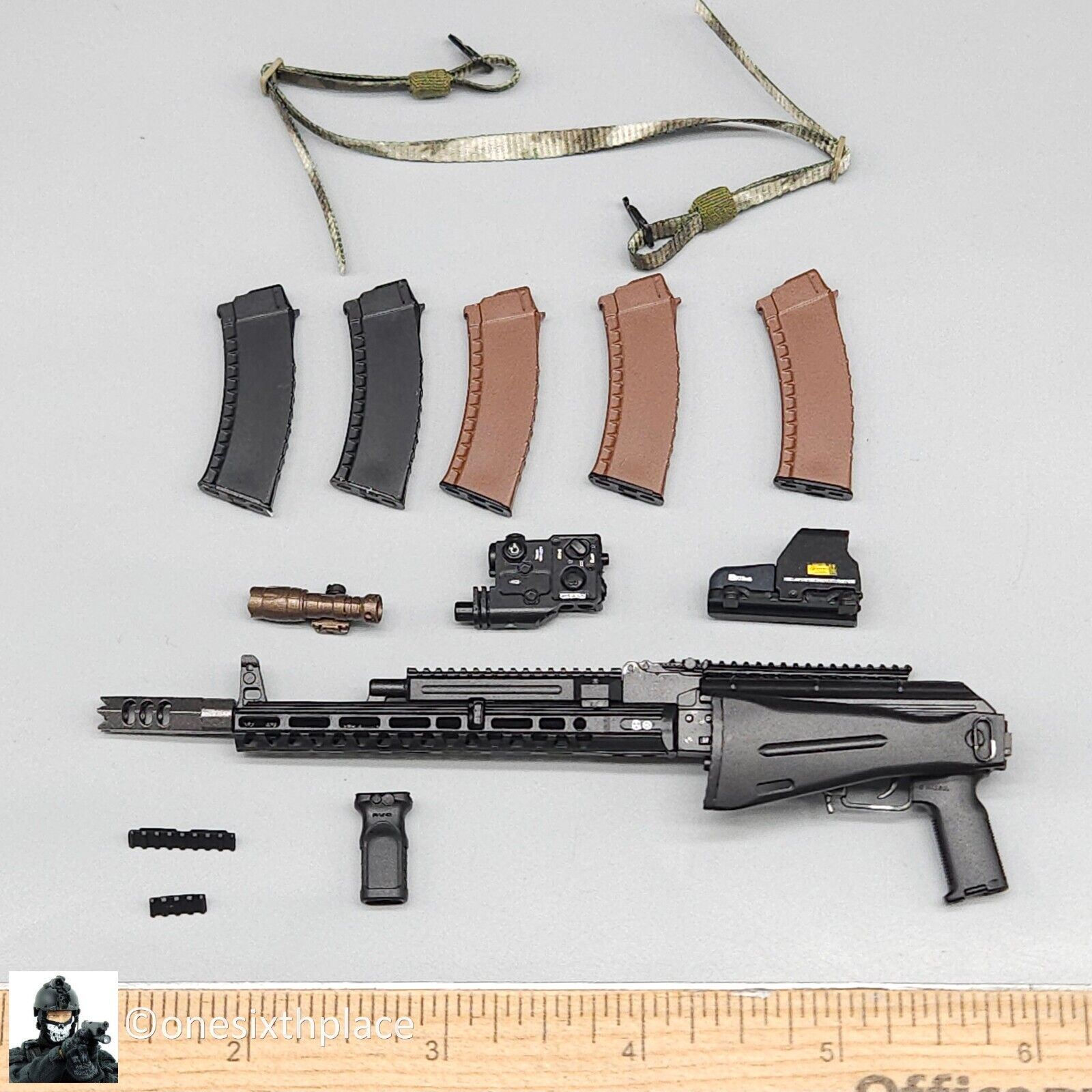 1:6 Easy & Simple Russian Rapid Response SOBR AK74M Rifle Set for 12" Figures