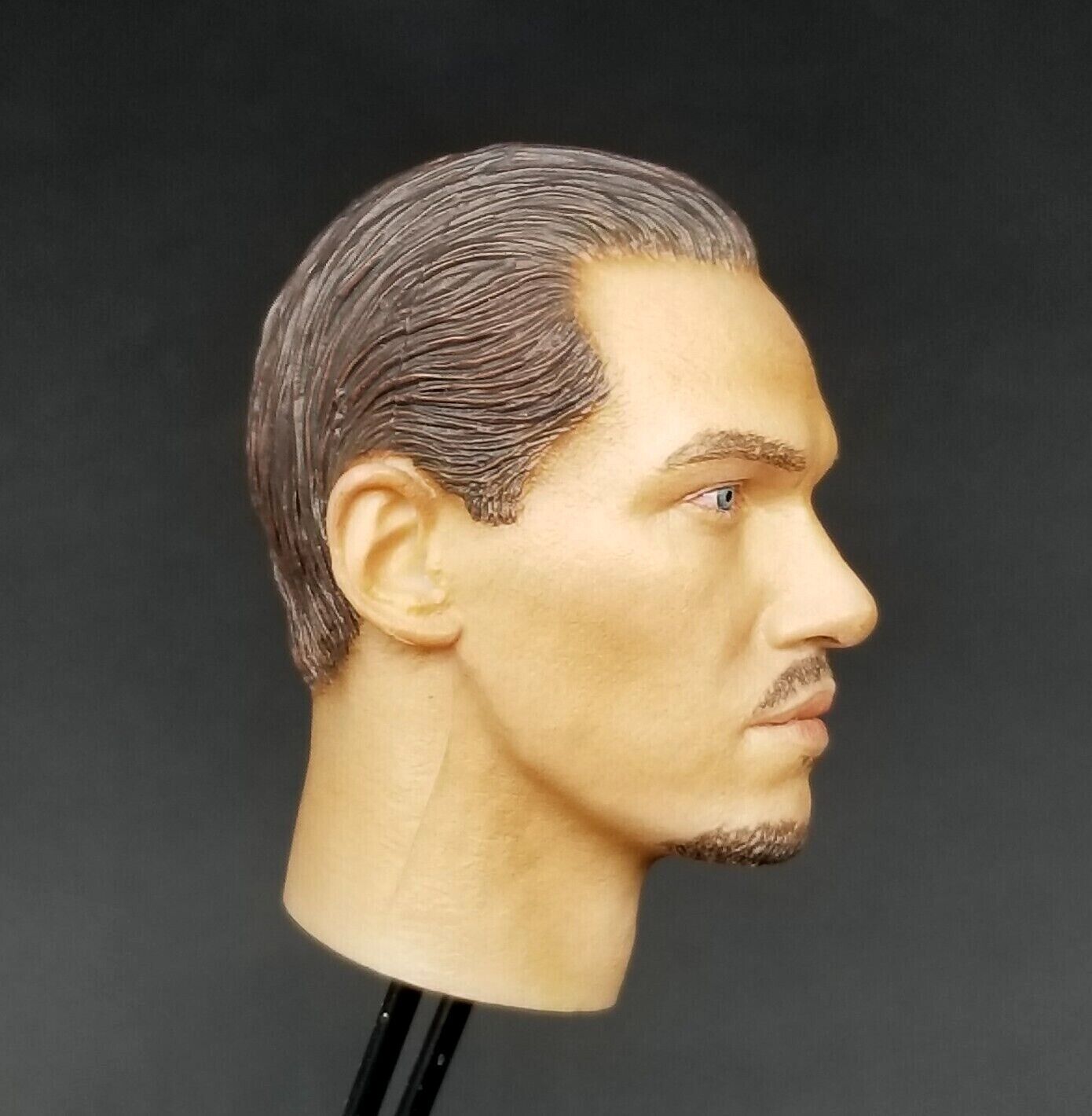 1:6 Ujindou WWII British Dispatch Rider Male Head Sculpt 12" GI Joe Dragon Dam