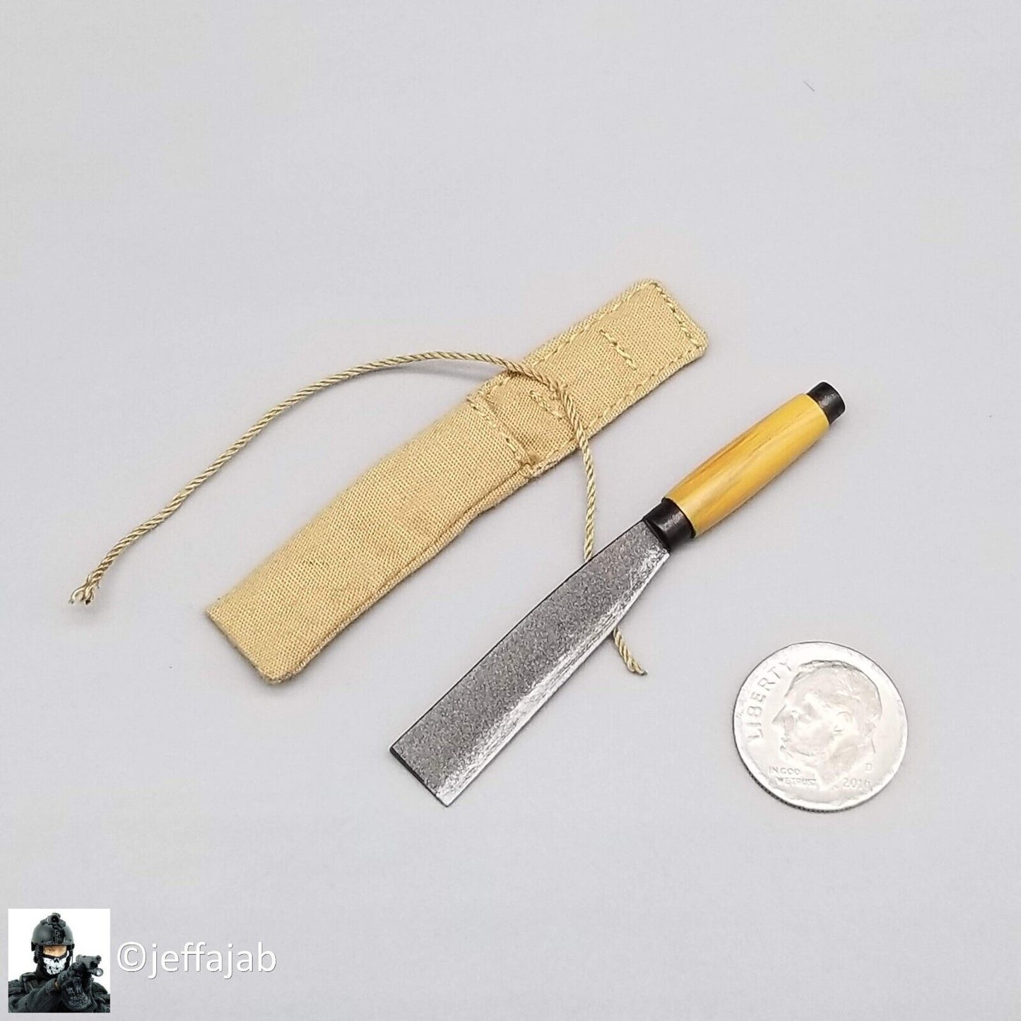 1:6 Ujindou Female Viet Cong Guerilla Machete Knife 12" TBleague Vietnam NVA