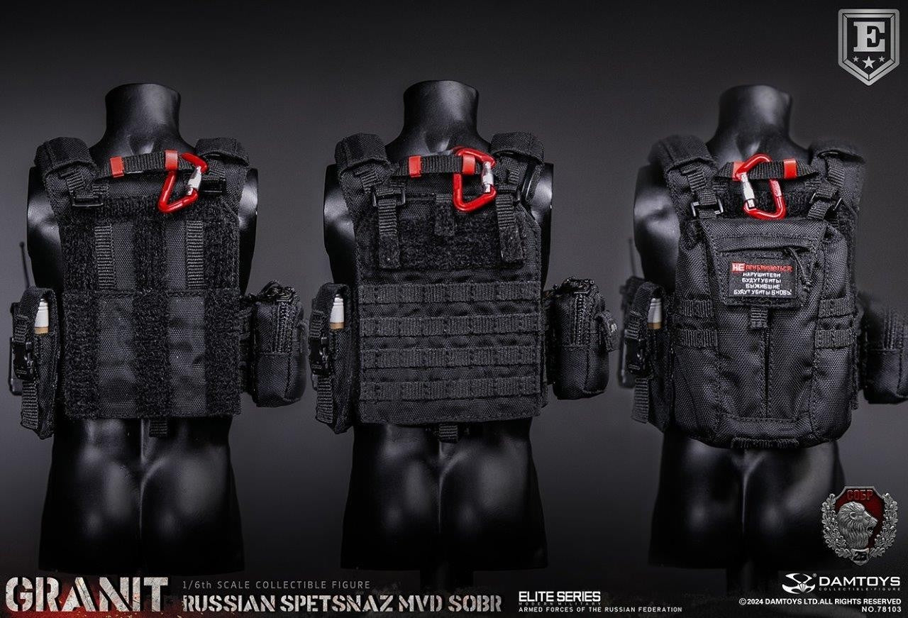 1:6 scale DamToys Russian Spetsnaz MVD SOBR GRANIT 12" Figure 78103