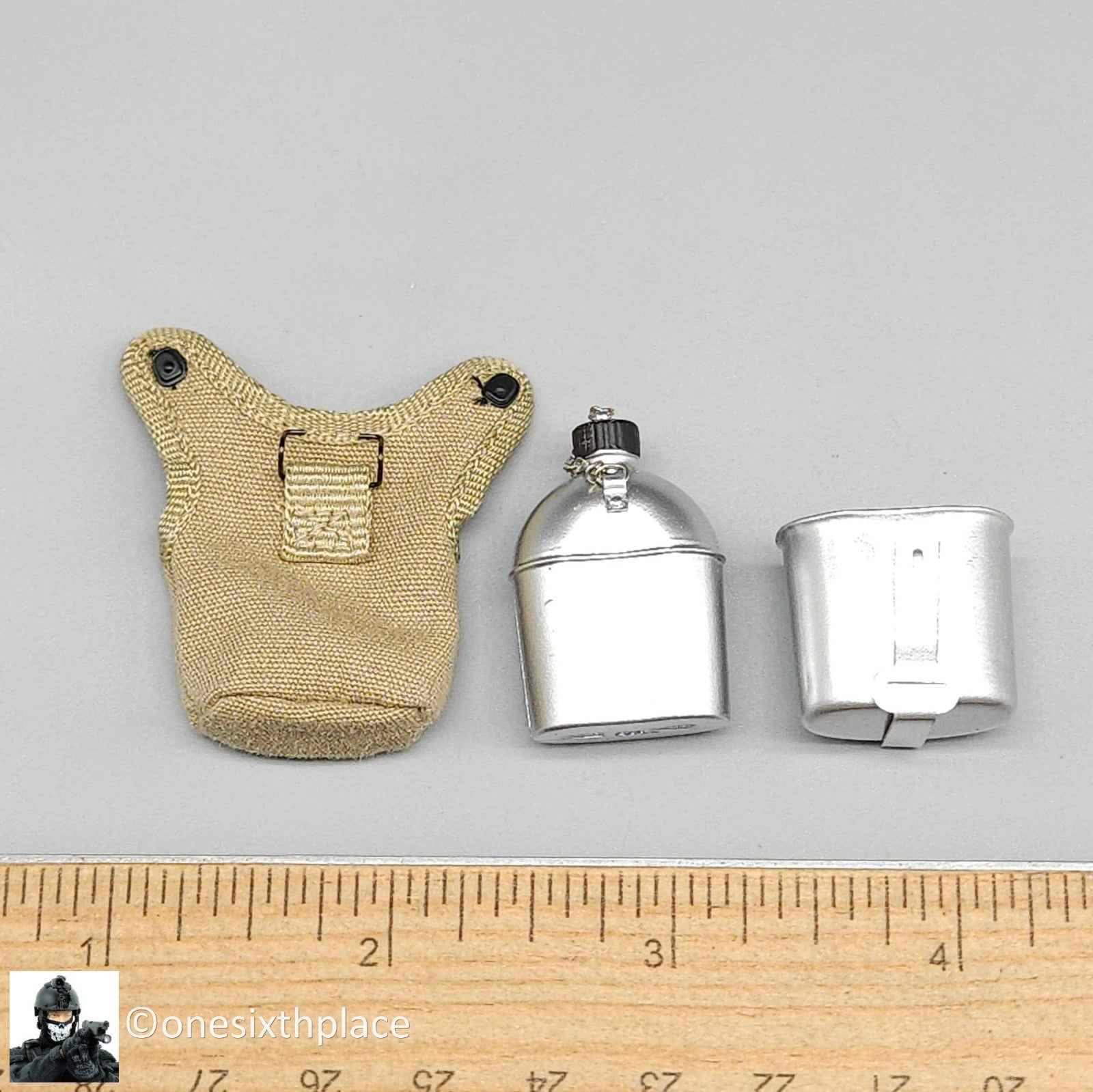 1:6 DiD WWII US 2nd Ranger Sniper Jackson Canteen for 12" Figures