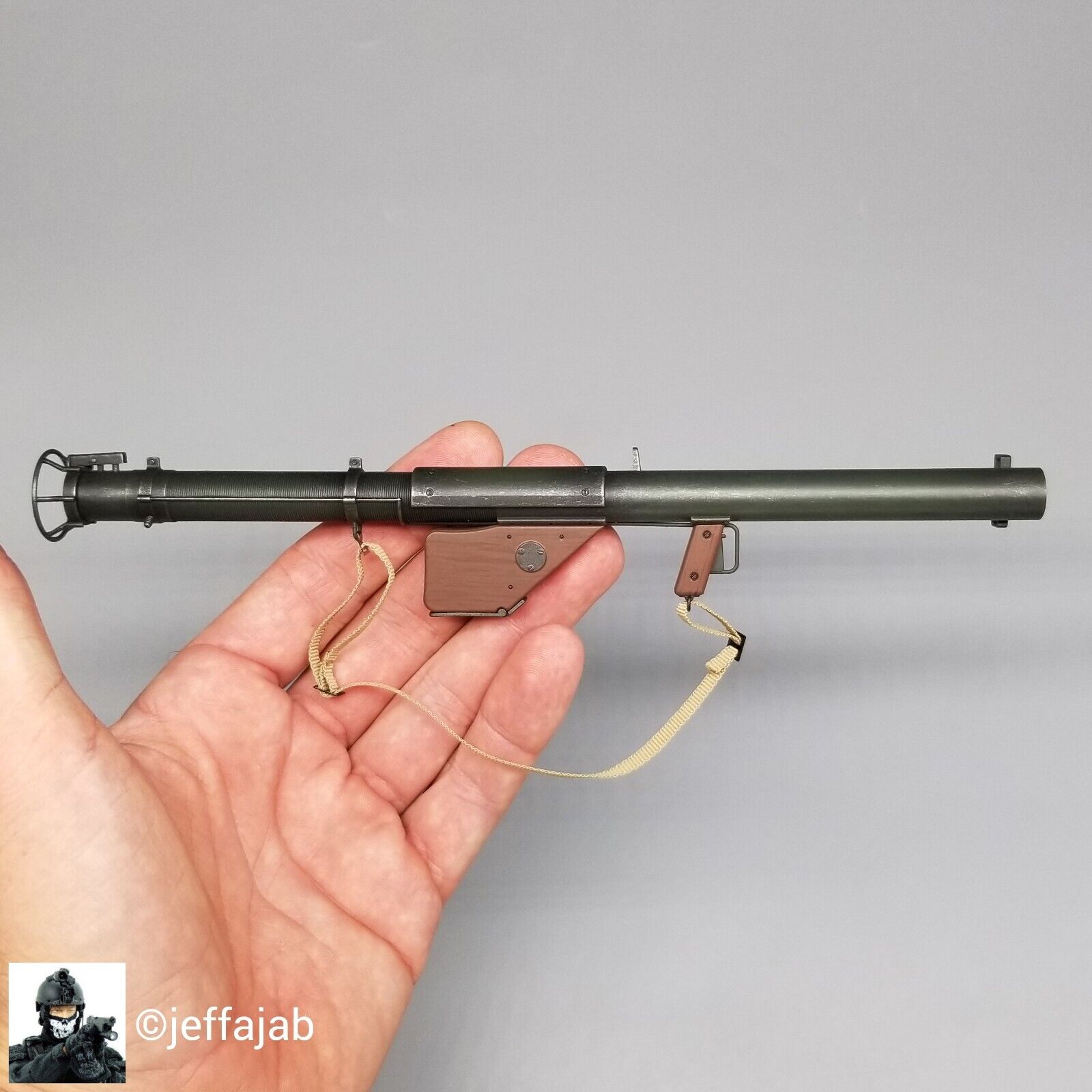 1:6 Facepool WWII US 101st Airborne Private M1 Bazooka 12" GI Joe Dragon