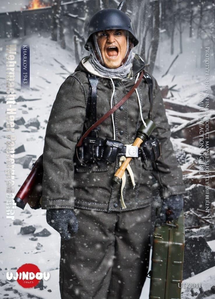 1:6 scale Ujindou WWII German Wehrmacht-Heer Panzergrenadier Kharkov 1943 Figure